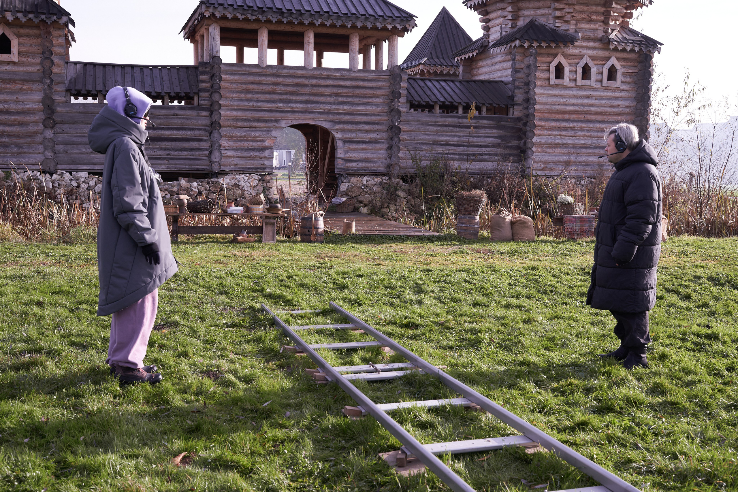 Бекстейдж съемки сериала. Krasnopoliophoto