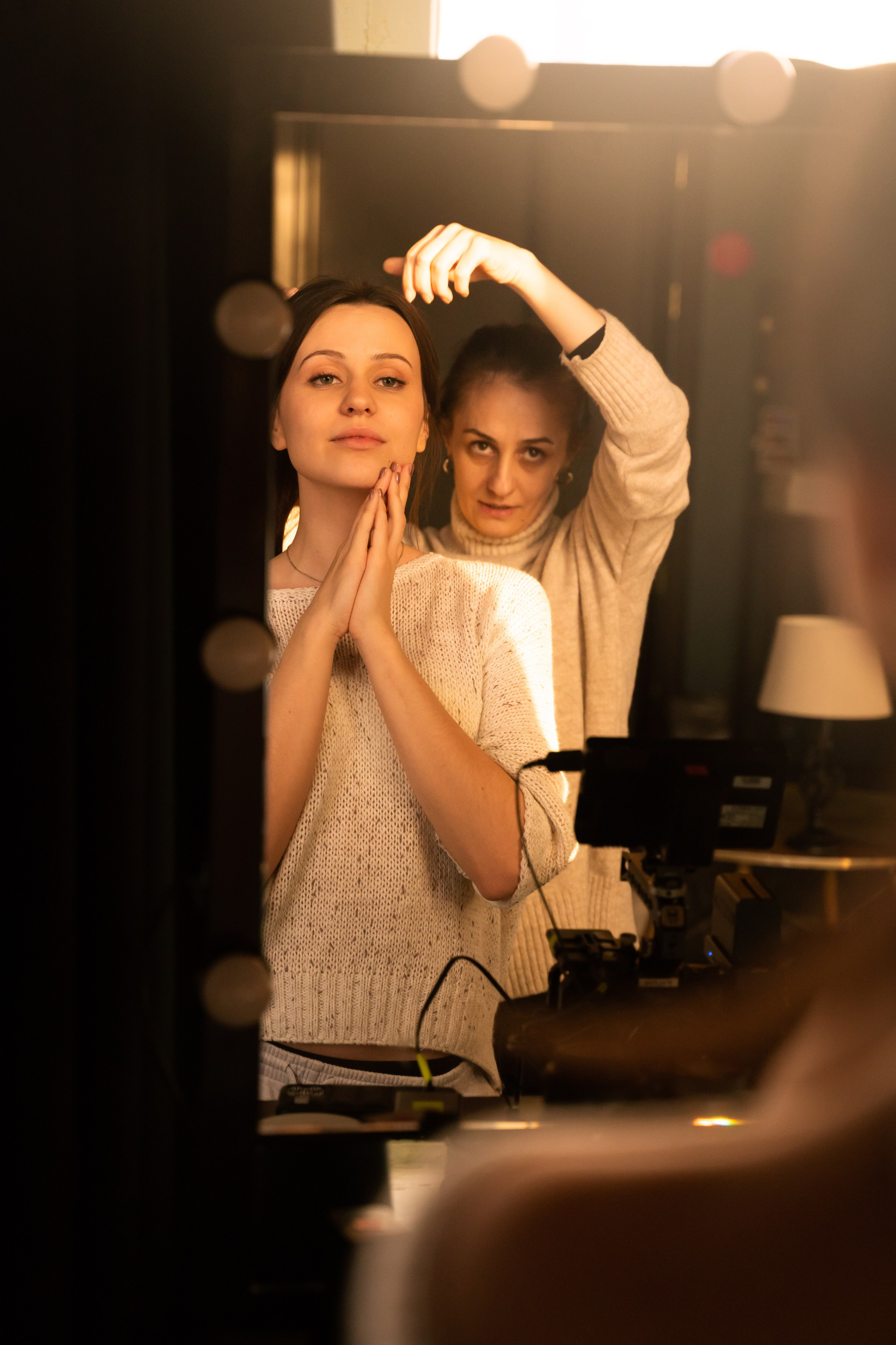 Бэкстейдж съемка клипа. Krasnopoliophoto