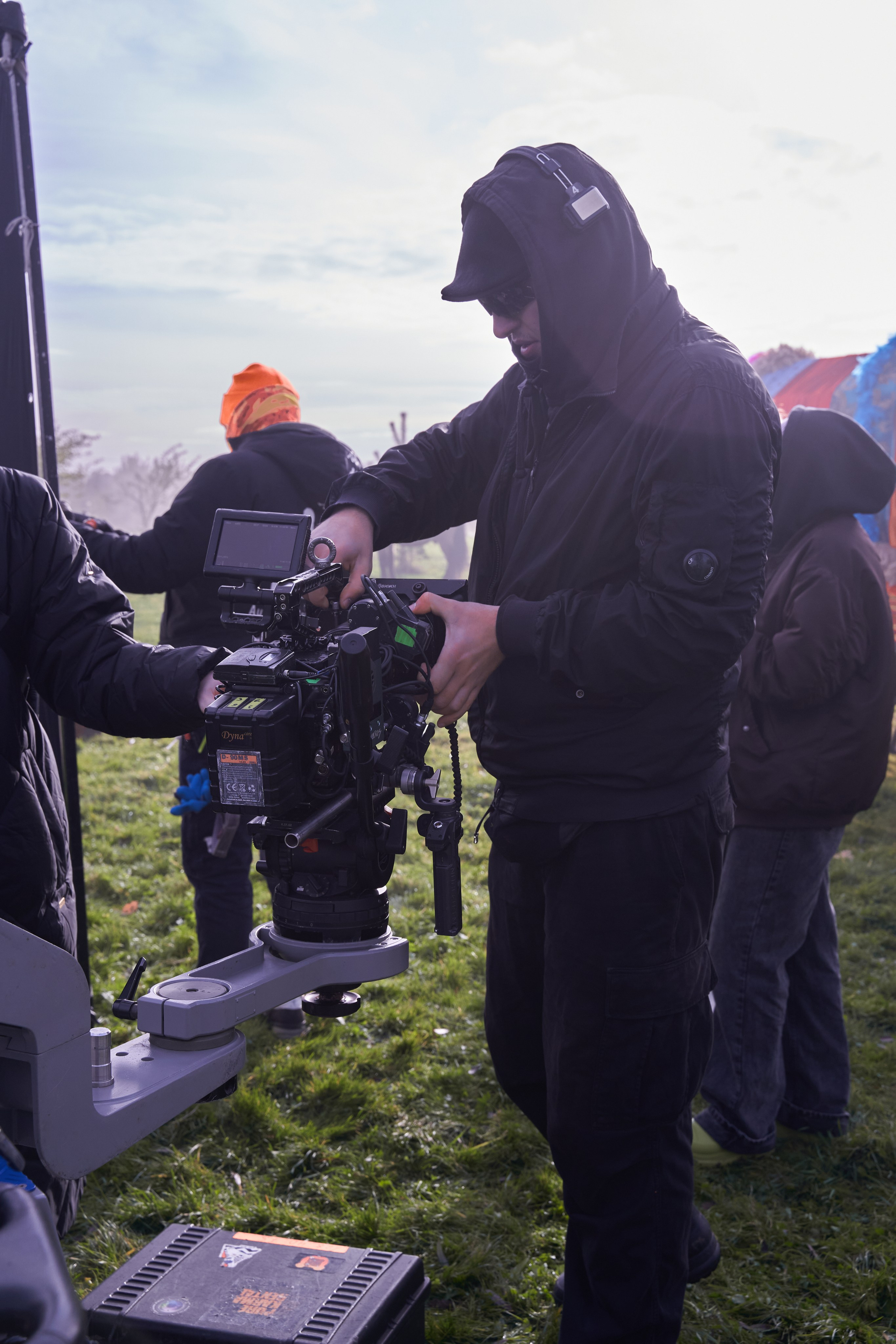 Бекстейдж съемки сериала. Krasnopoliophoto