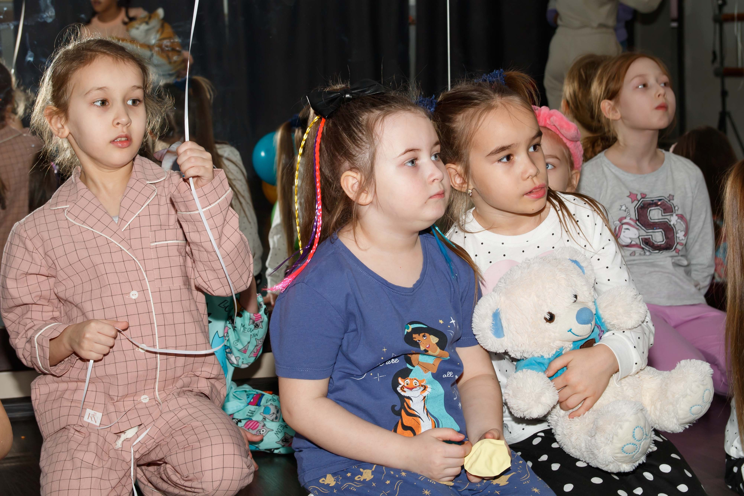 Пижамная вечеринка в танц. школе (мл. гр.). Репортажный Фотограф