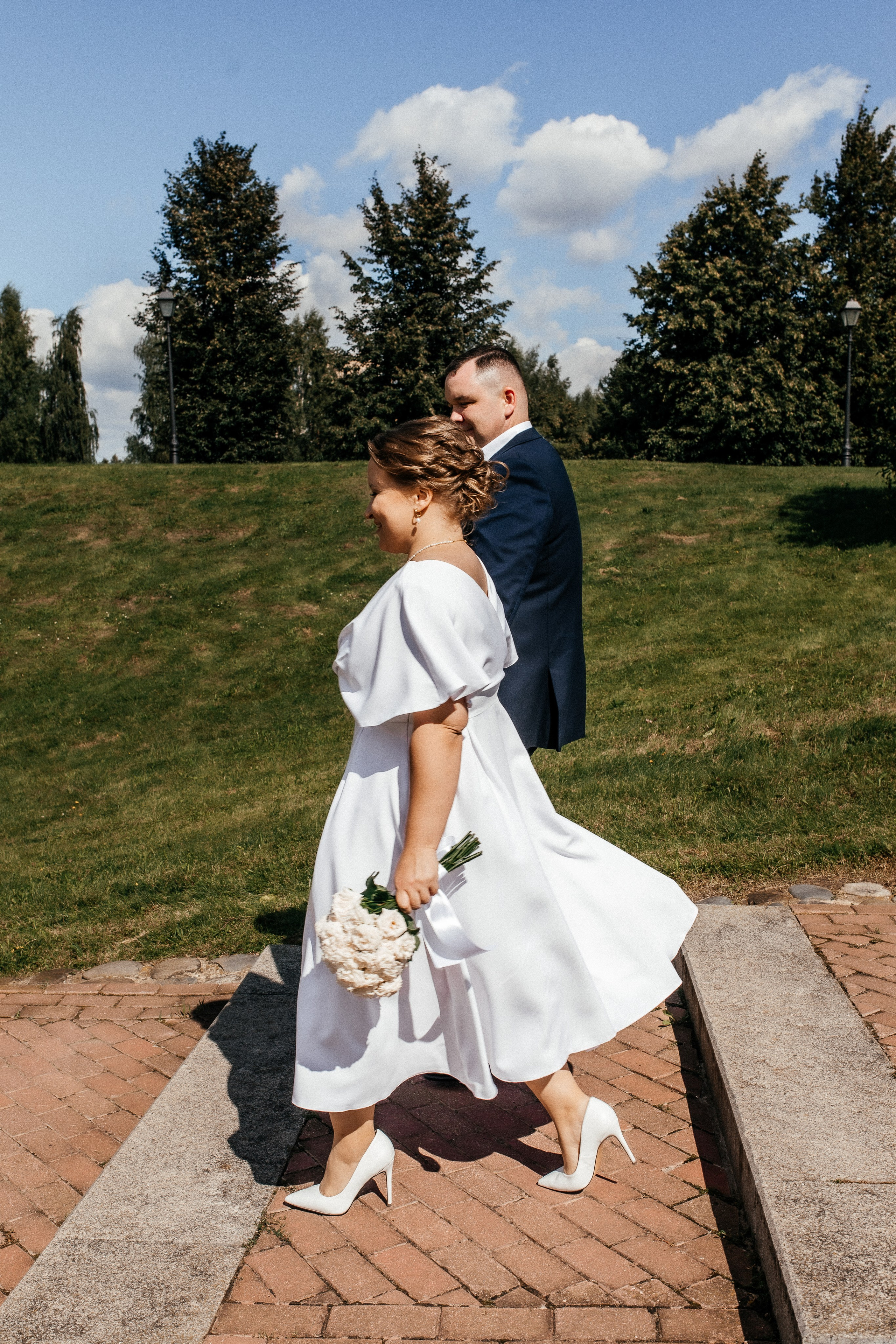 Свадебная прогулка в Царицыно!. Профессиональный фотограф, Москва |Видное Елена Елизарова