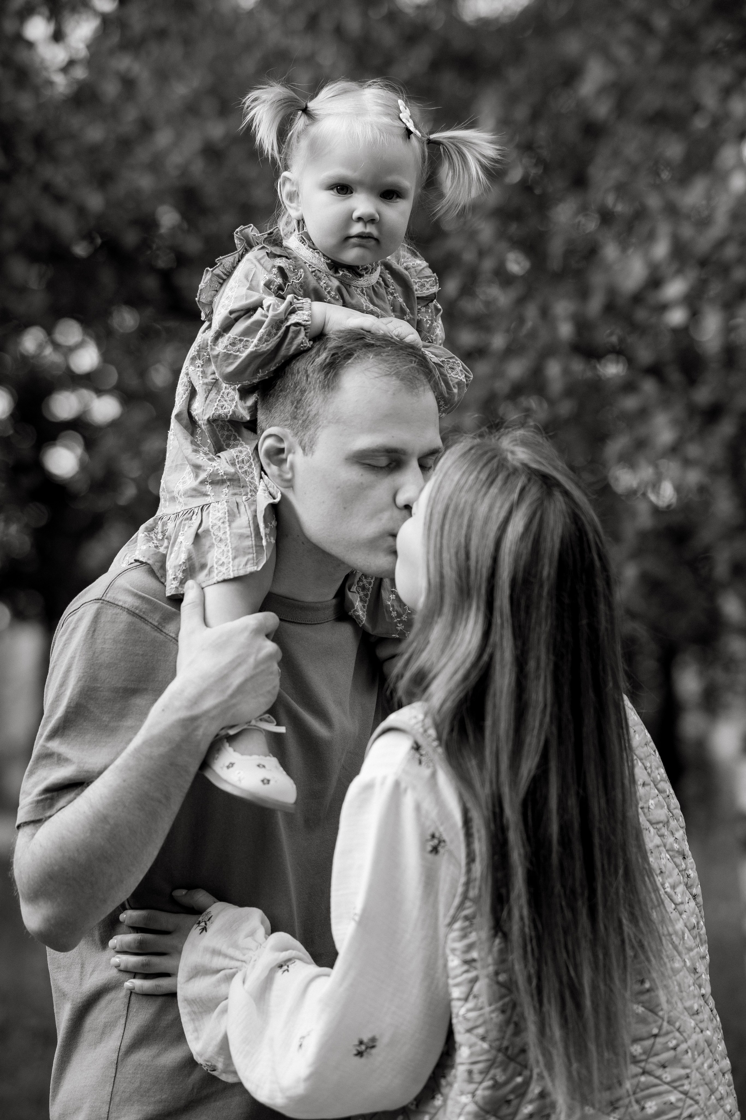 Маша, Дима и малышка Ника. Семейный фотограф Москва Юлиана Фетисова