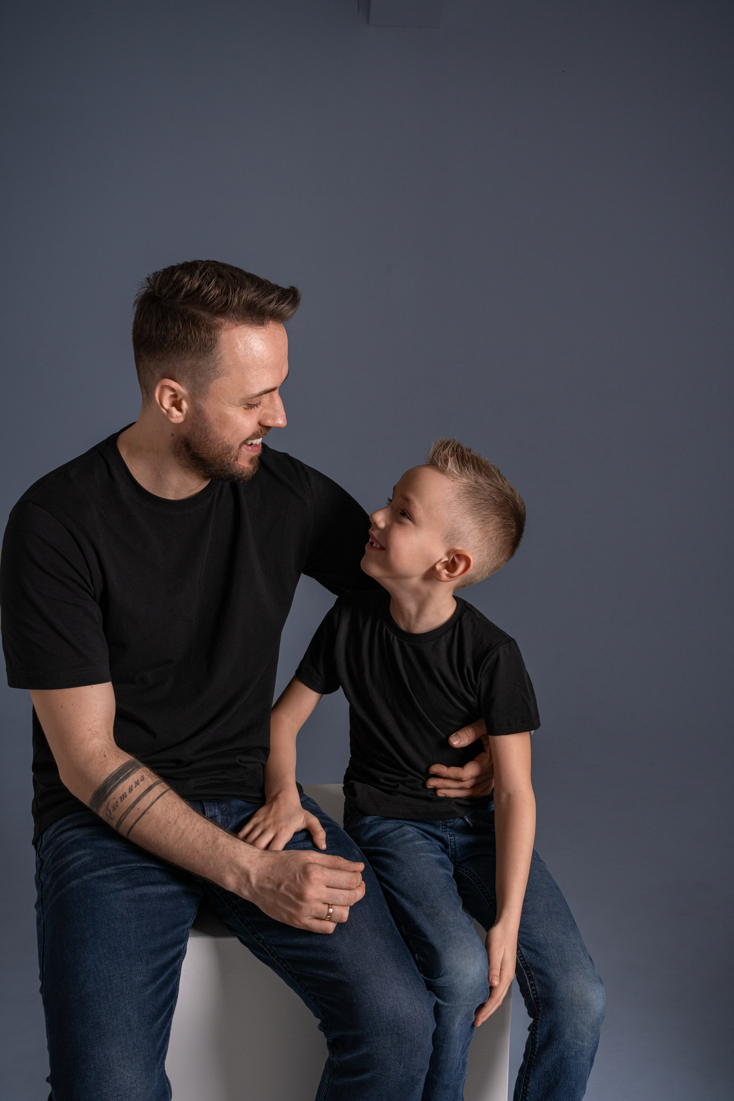 Семейная студийная съемка. Семейный и портретный фотограф в Санкт-Петербурге Татьяна Гримоть