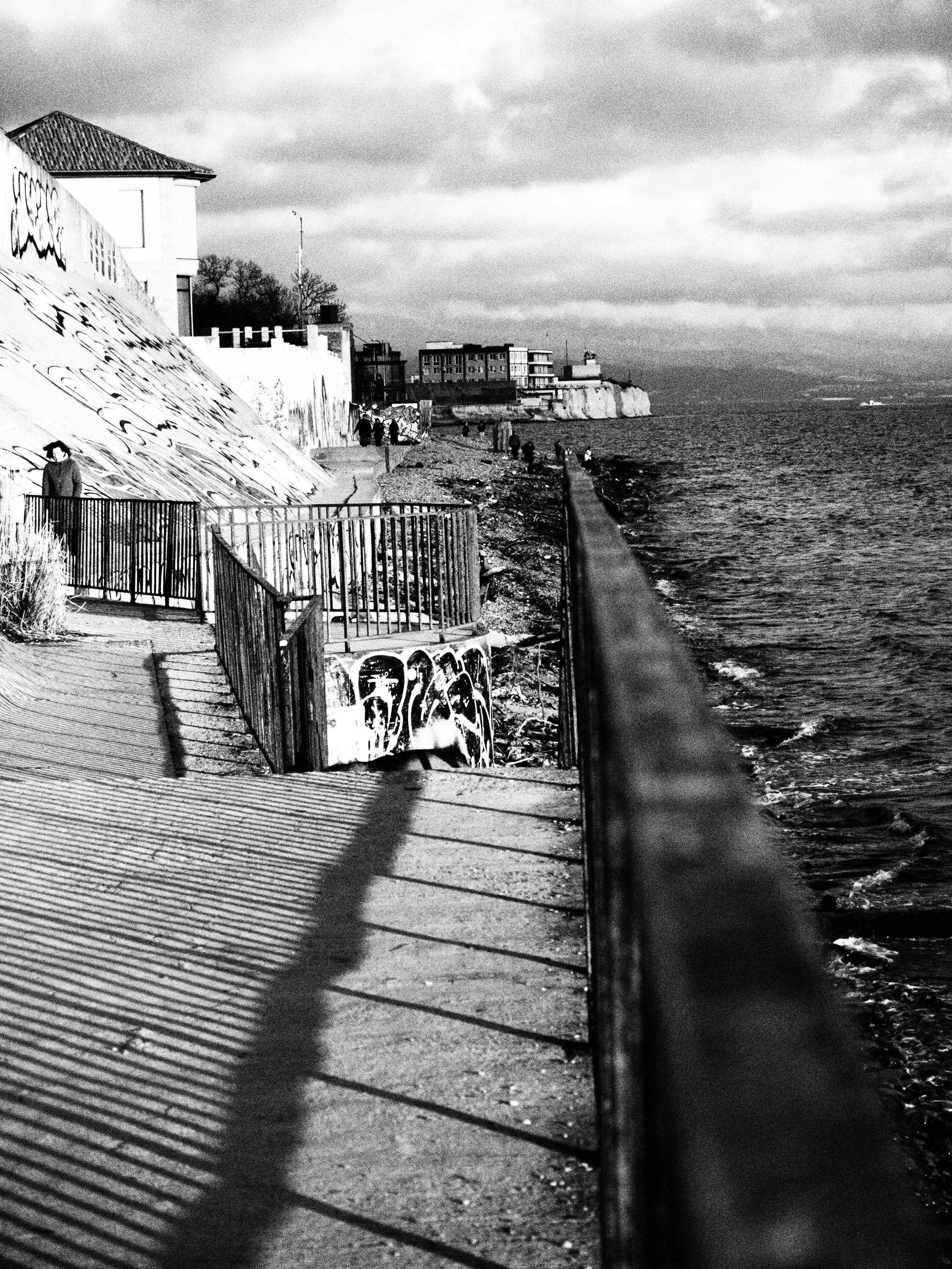 Зимние воспоминания о Мысхако ч/б. Репортажный фотограф в Берлине Александра Герман