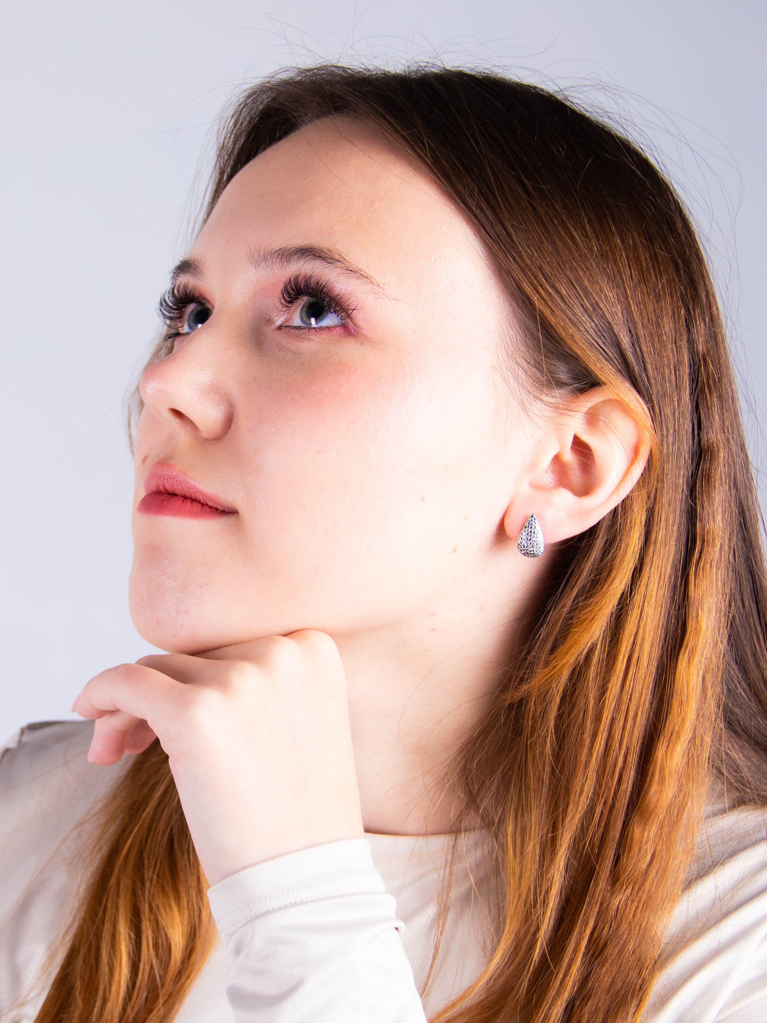 Серьги серебро. «Матрица»