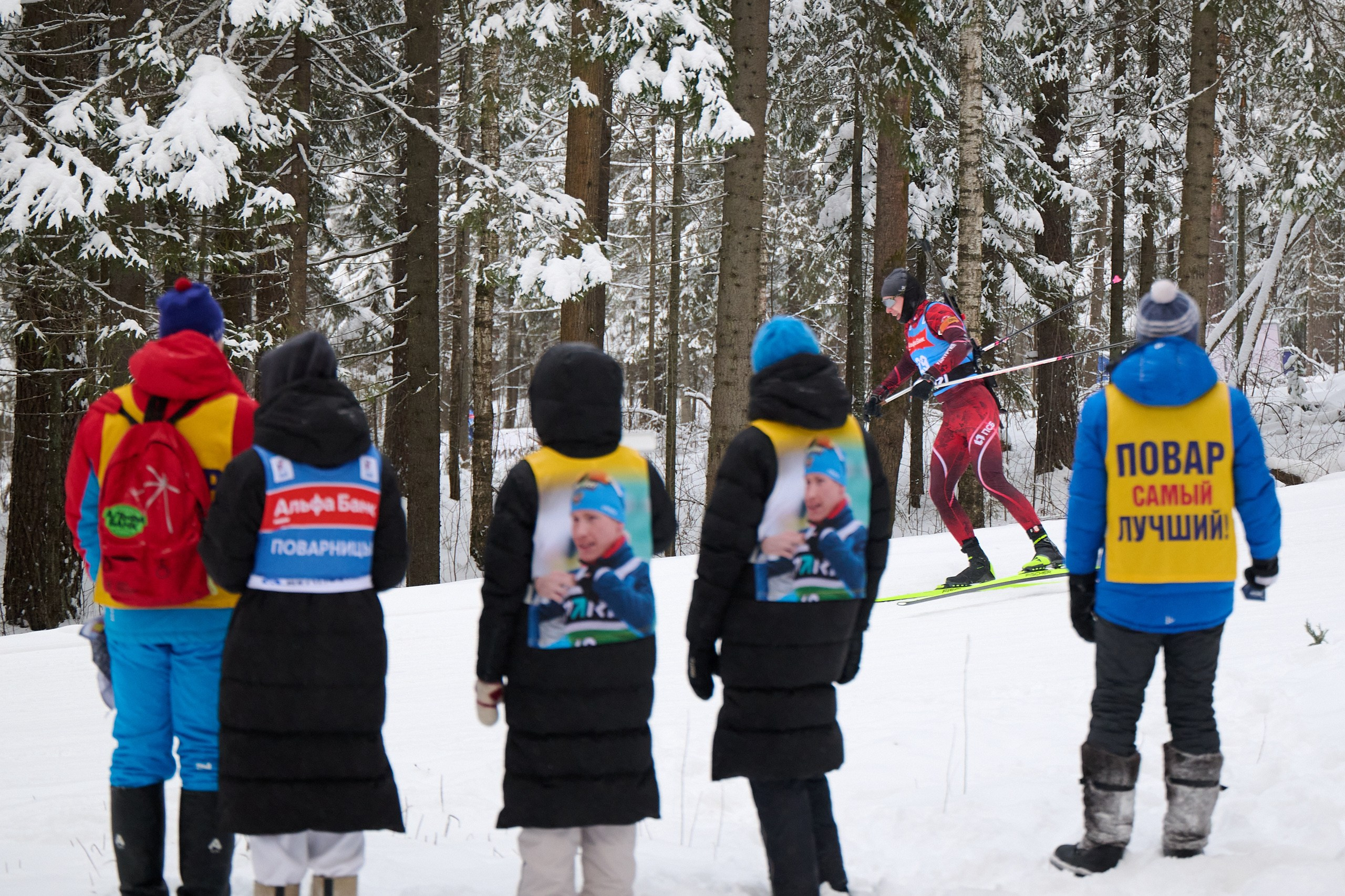 Биатлон. Чемпионат России — 2024/2025, 3-й этап, Ижевск. Спринт. Мужчины. Спортивный репортажный фотограф в Ижевске Сергей Мерзляков