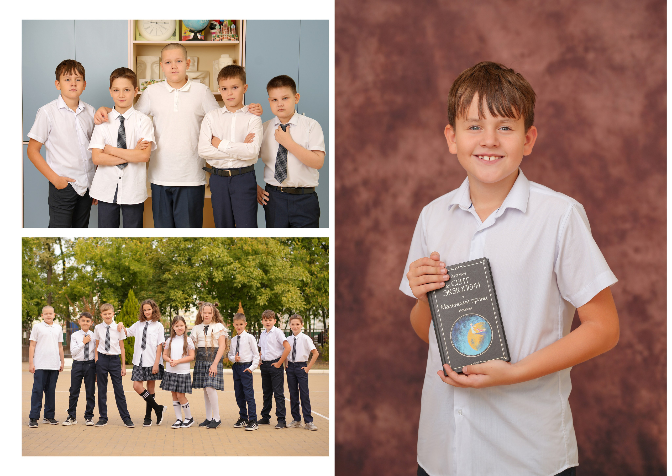 ШКОЛА 104 — 4 «В» класс. Красивый выпускной альбом в Краснодаре