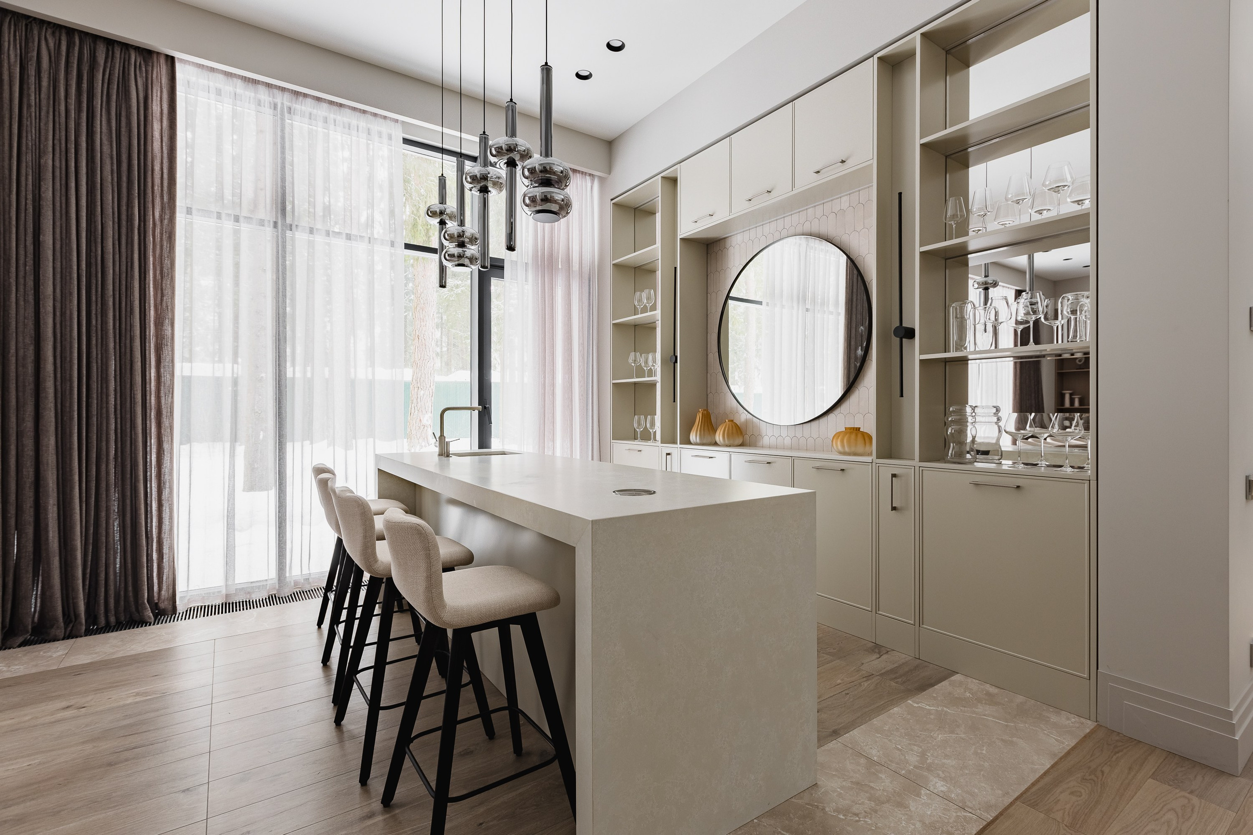 Дом в КП Маслово Парк. Интерьерный фотограф в Москве Роман Потапов