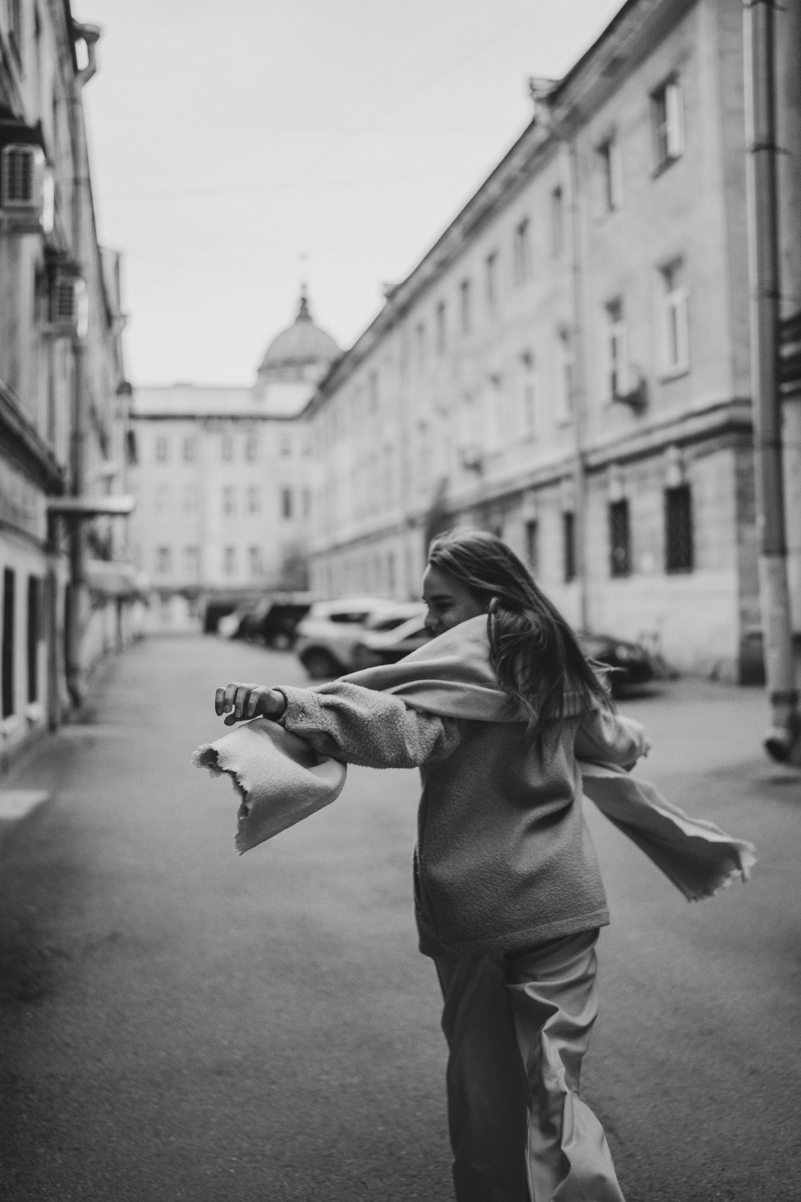 Анна / Прогулка по городу. Фотограф в Санкт-Петербурге — Лучина Екатерина