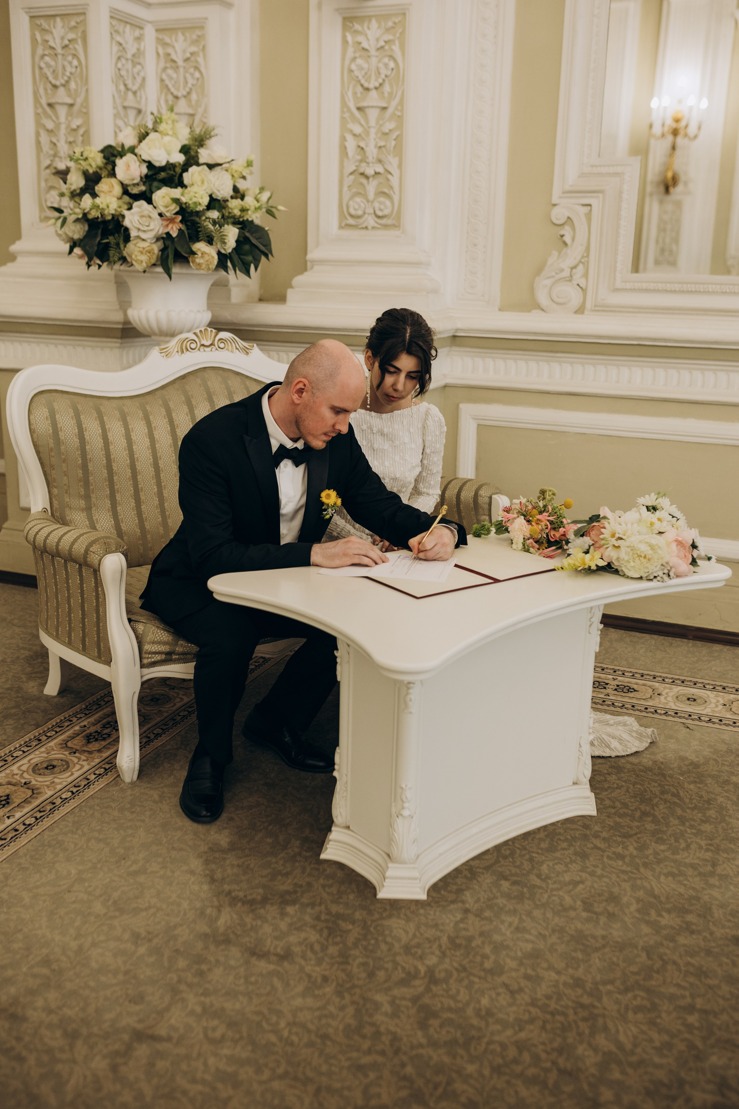 Кирилл и Екатерина | Дворец бракосочетания 1. Свадебный и love story фотограф в Санкт-Петербурге