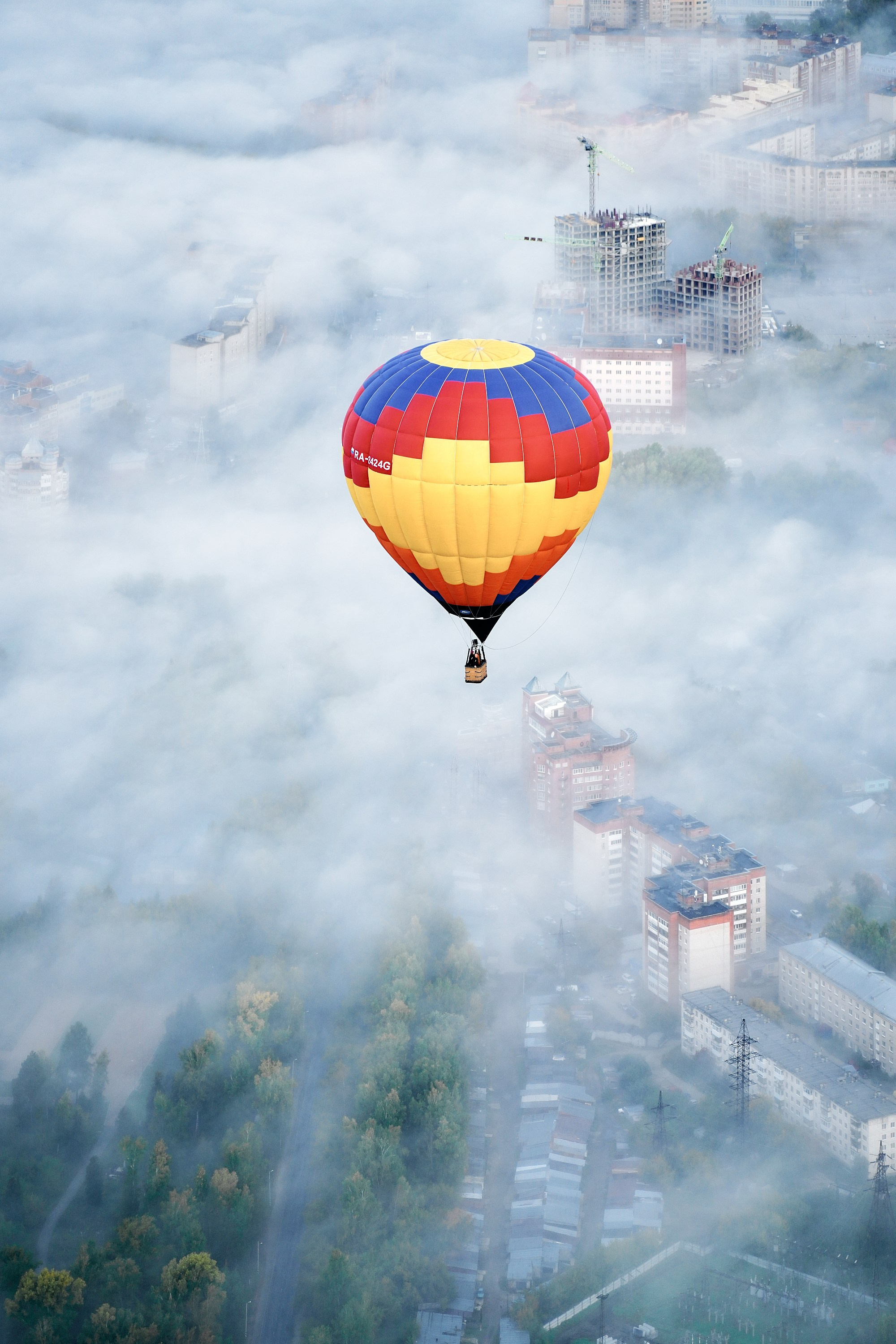 Воздушный шар. Фотограф