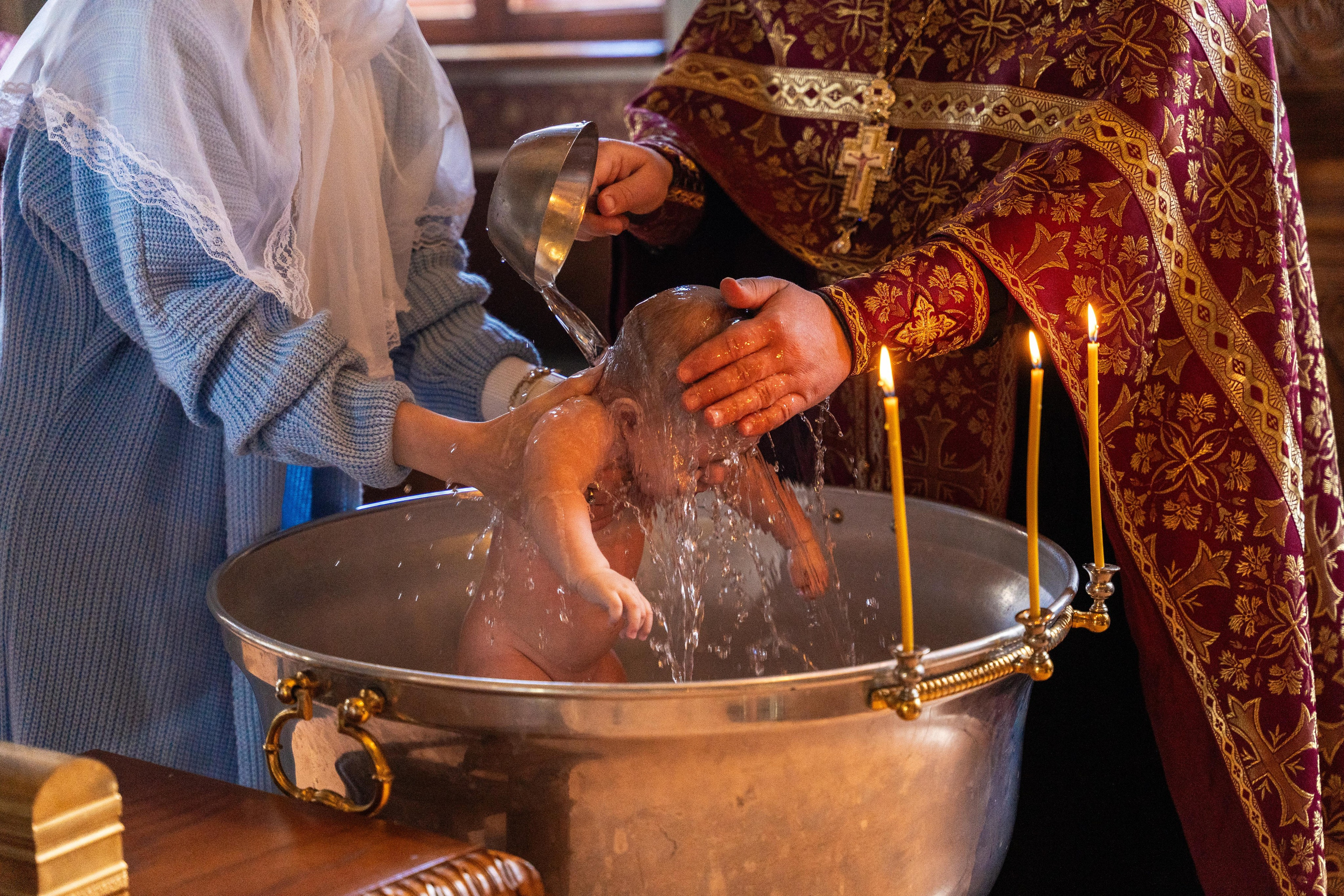 Крещение Марии. Главная