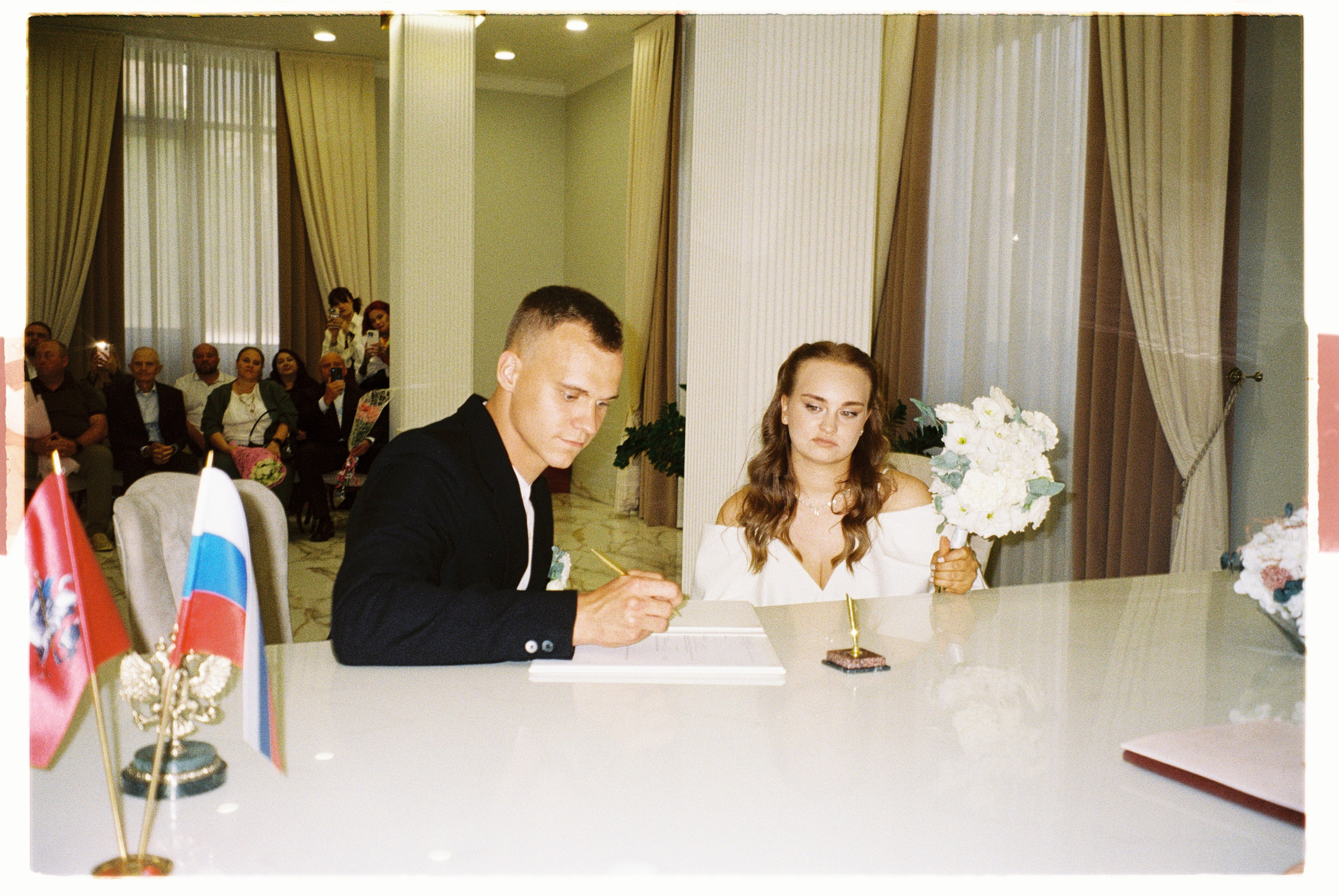 На плёнку (Юля и Саша). Фотограф в Москве — Евгения Прокопенко