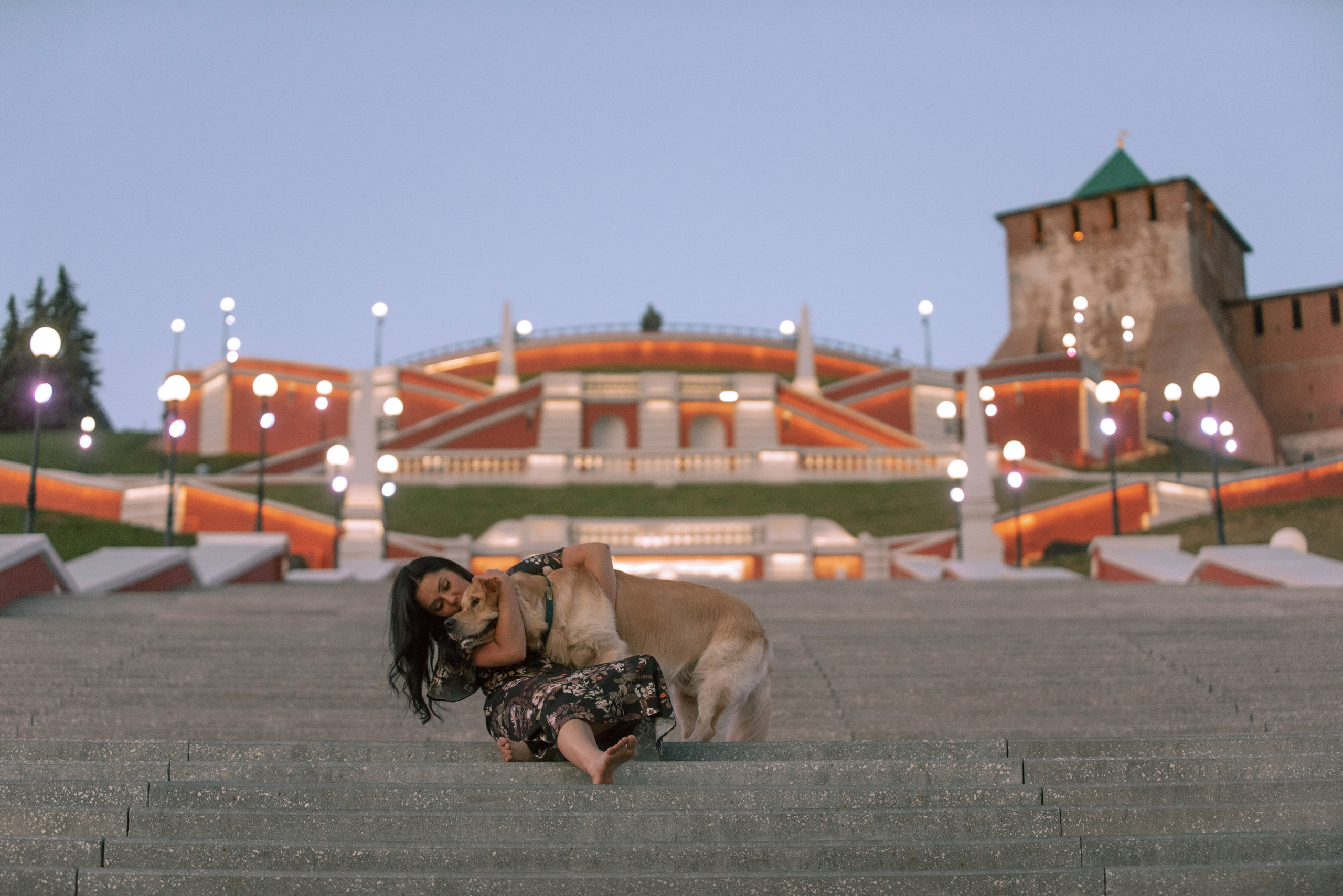 Светлана и Чарли в Нижнем Новгороде. Фотограф Анна Тюрина