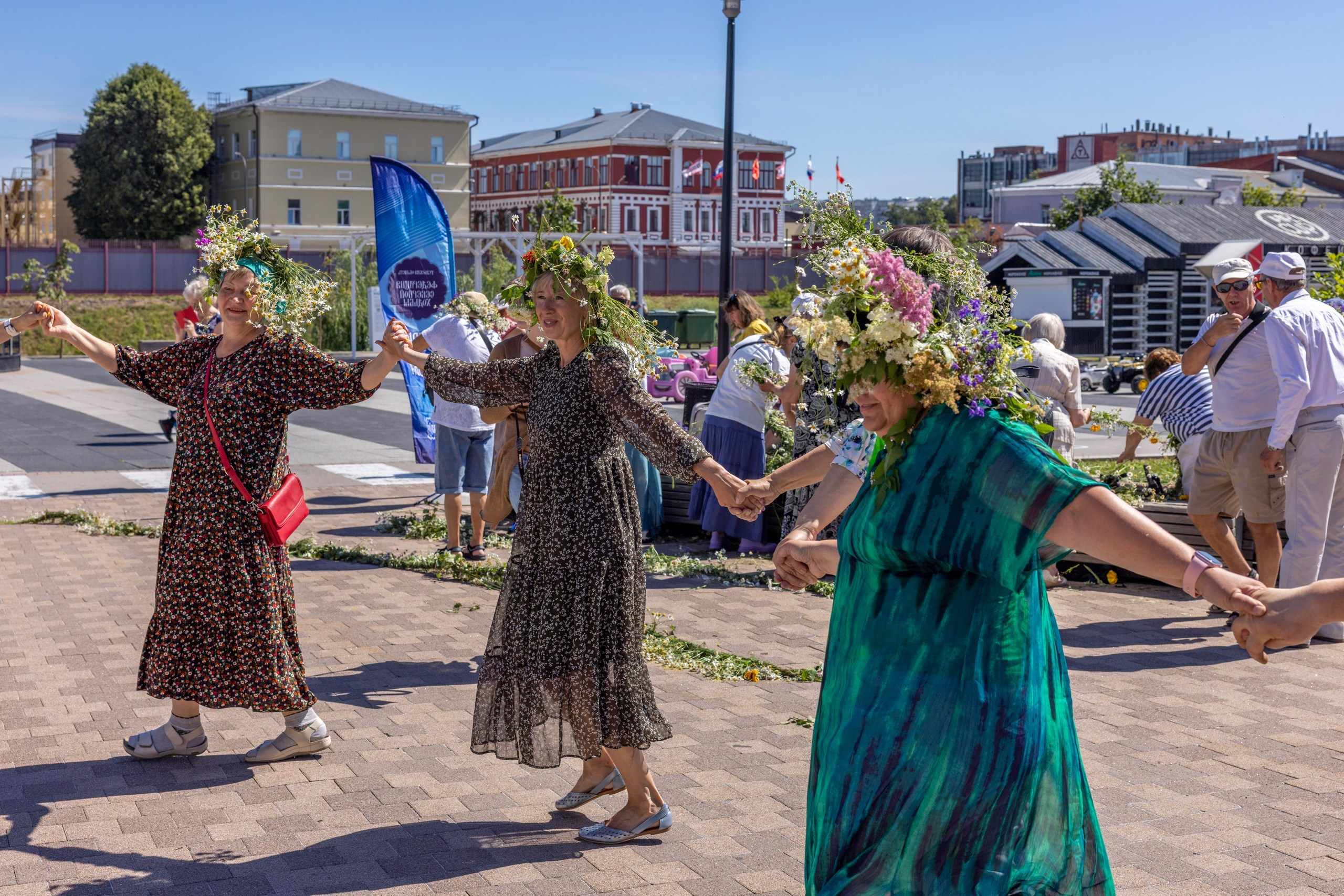 Фестиваль «Ромашковый хоровод». Северная ходьба. Фотограф в Туле Крупский АнДРей. Фотостудия «КАДР71» в Туле