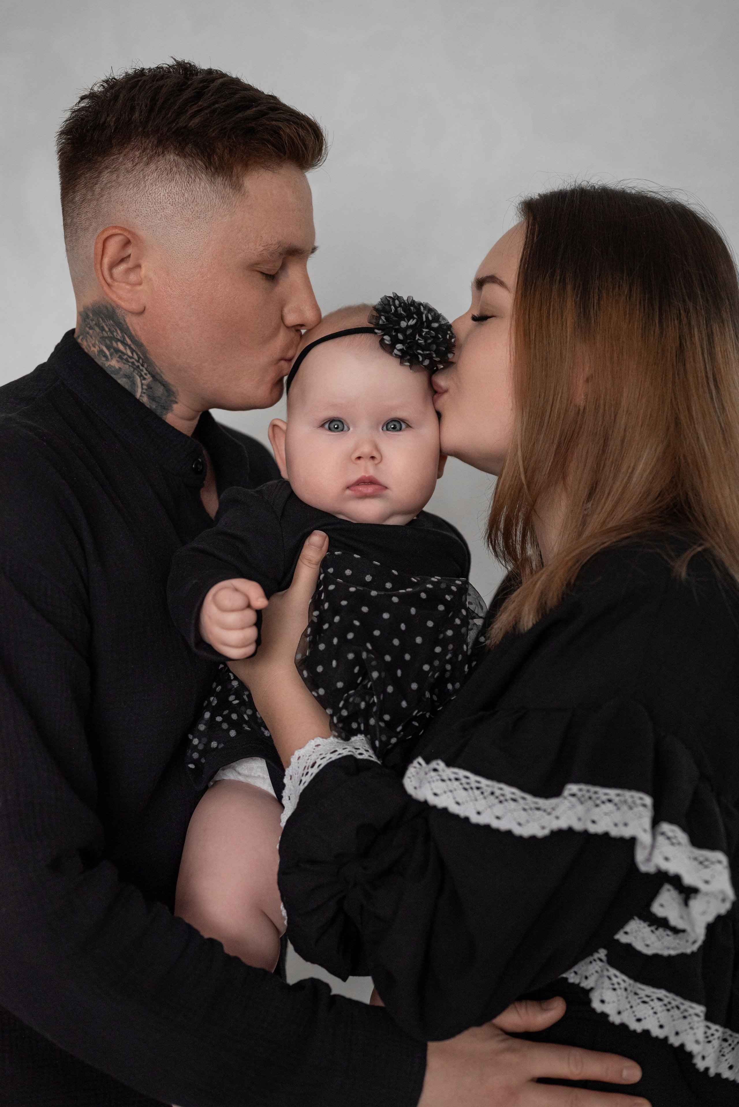 Эмиль, Адиля и Ассель. Фотограф в городе Салават