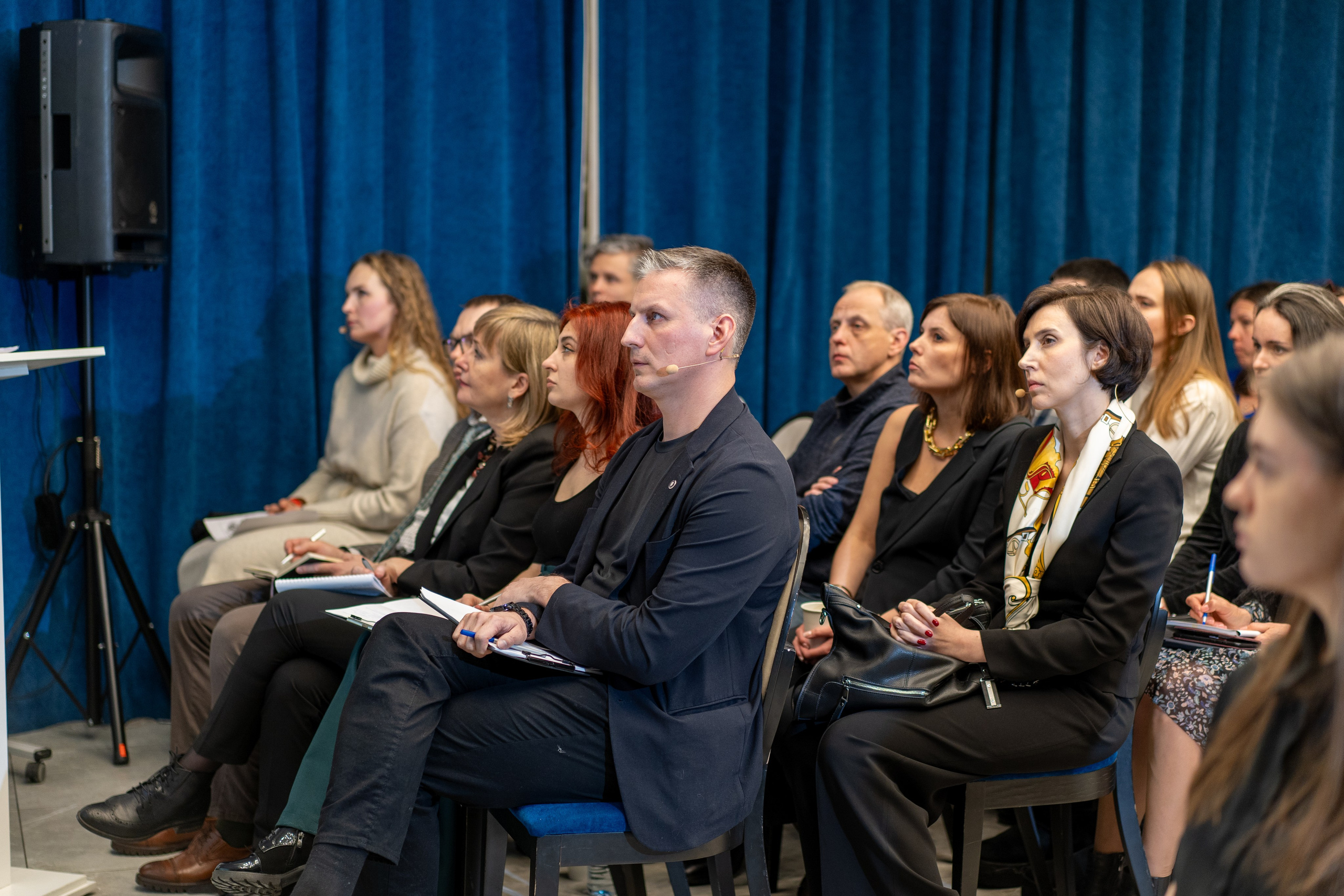 Съёмка конференции. Фотограф Елизавета Потешкина