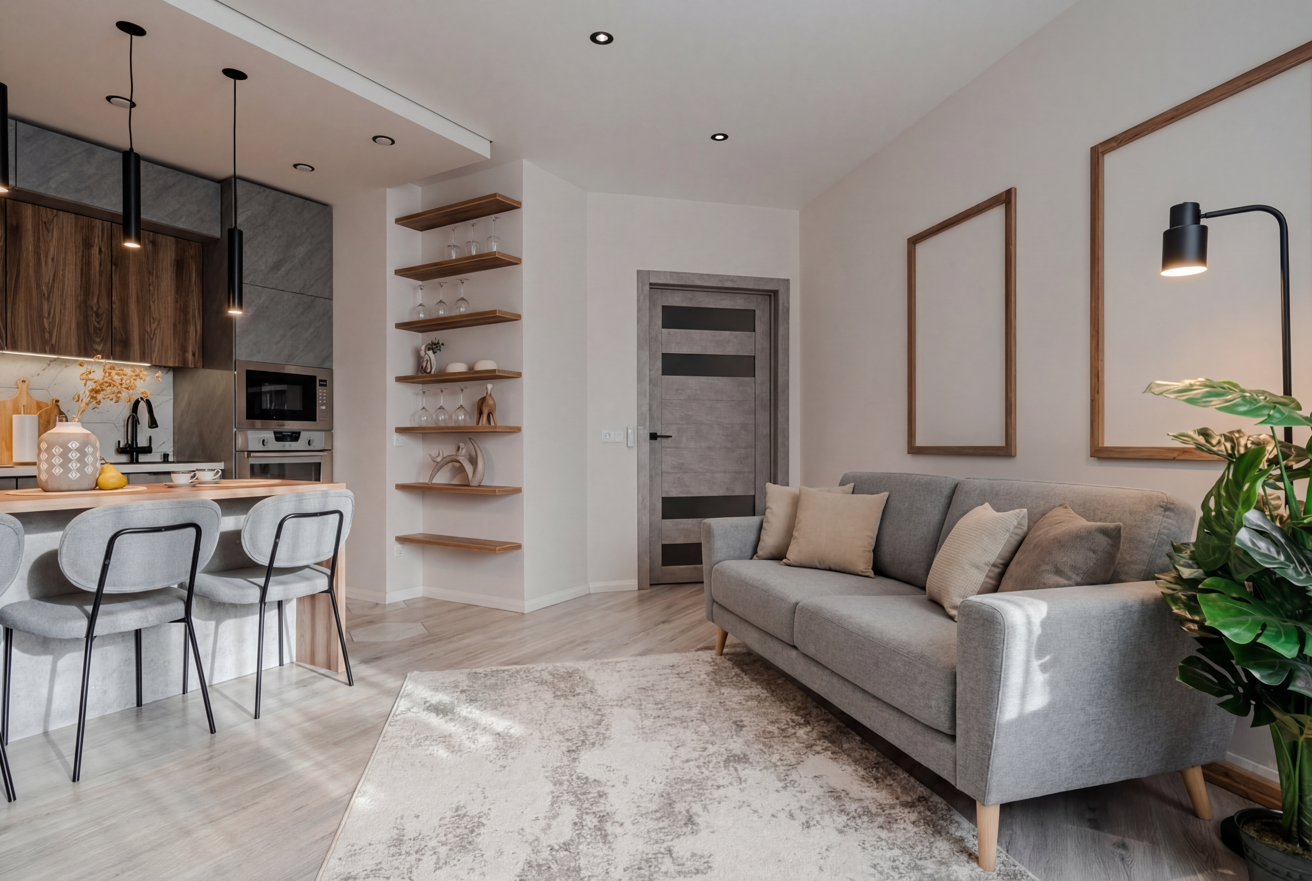 Тёплый минимализм на Гастелло. Артур Каримов — Интерьерный фотограф в Екатеринбурге