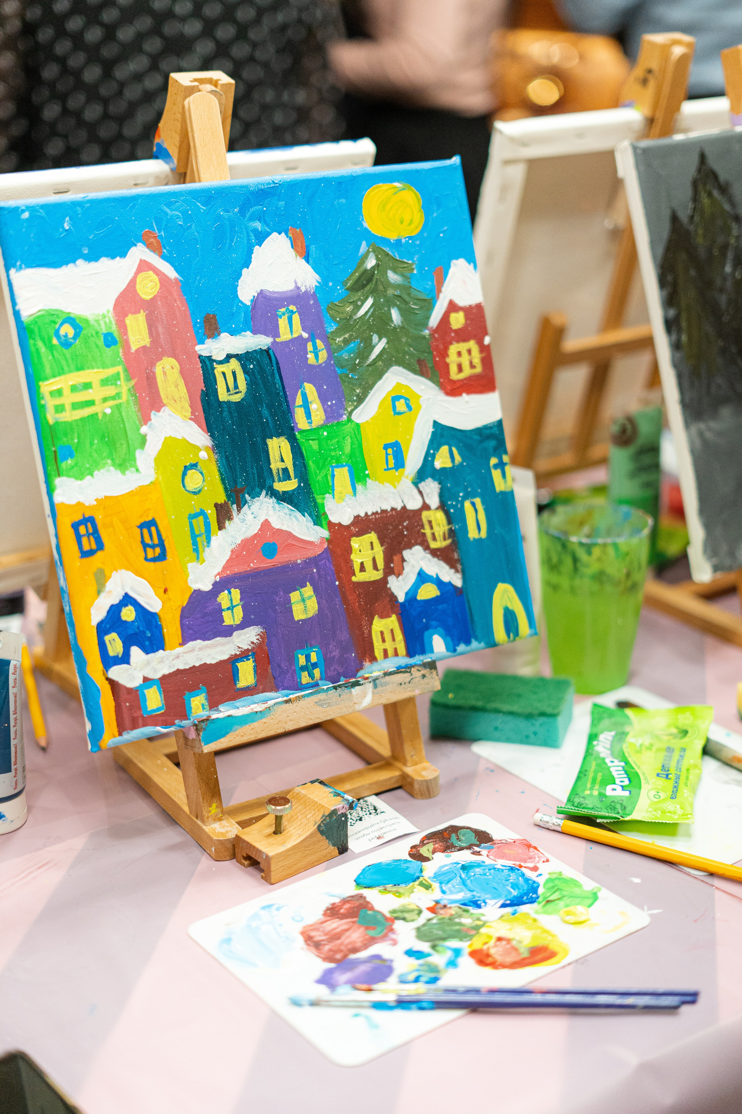 Корпоратив Teach Me Art 2. Портретный фотограф в Москве и Санкт-Петербурге Арина Чех