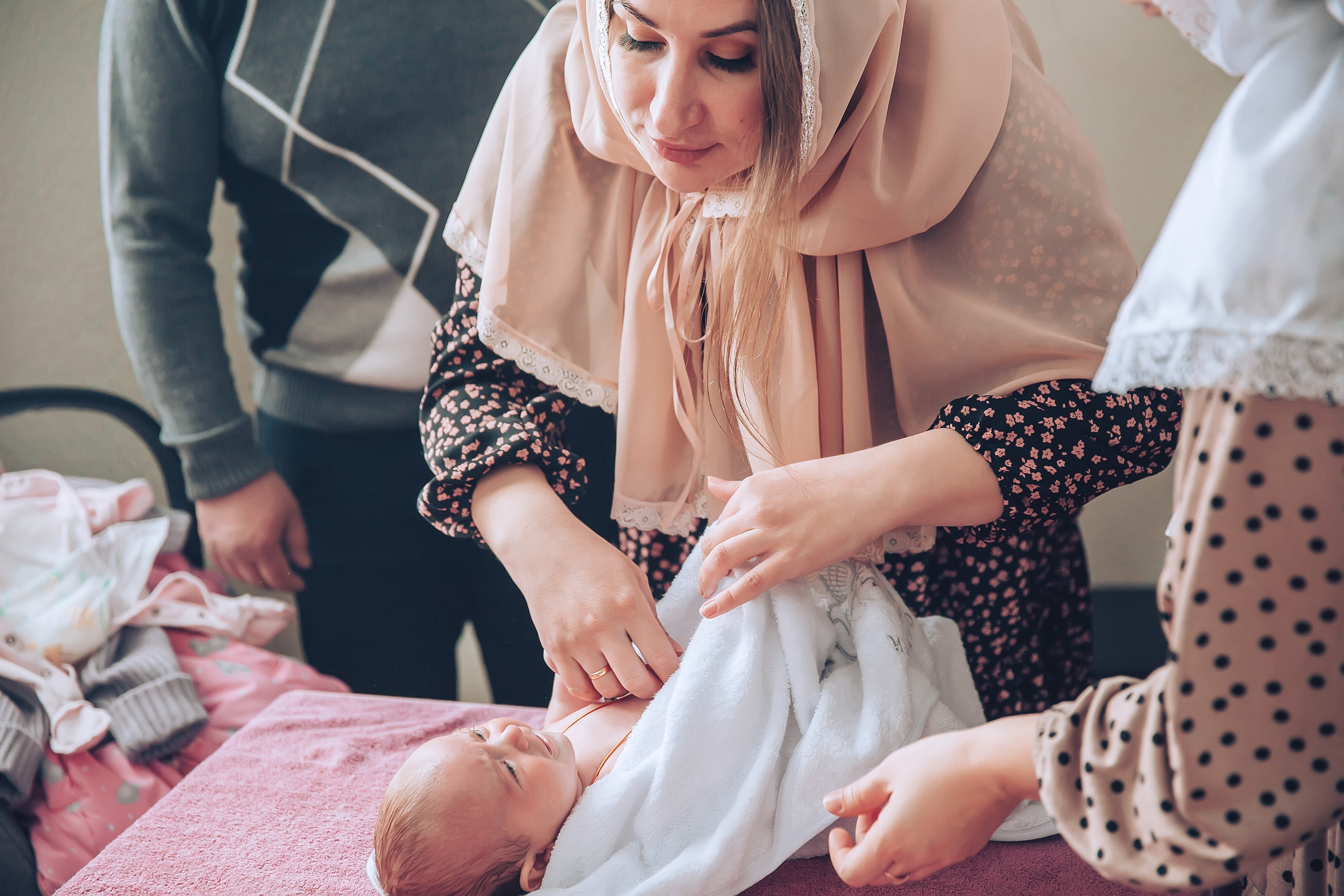 Крещение Анастасии. Школьный и детский фотограф Старожилово