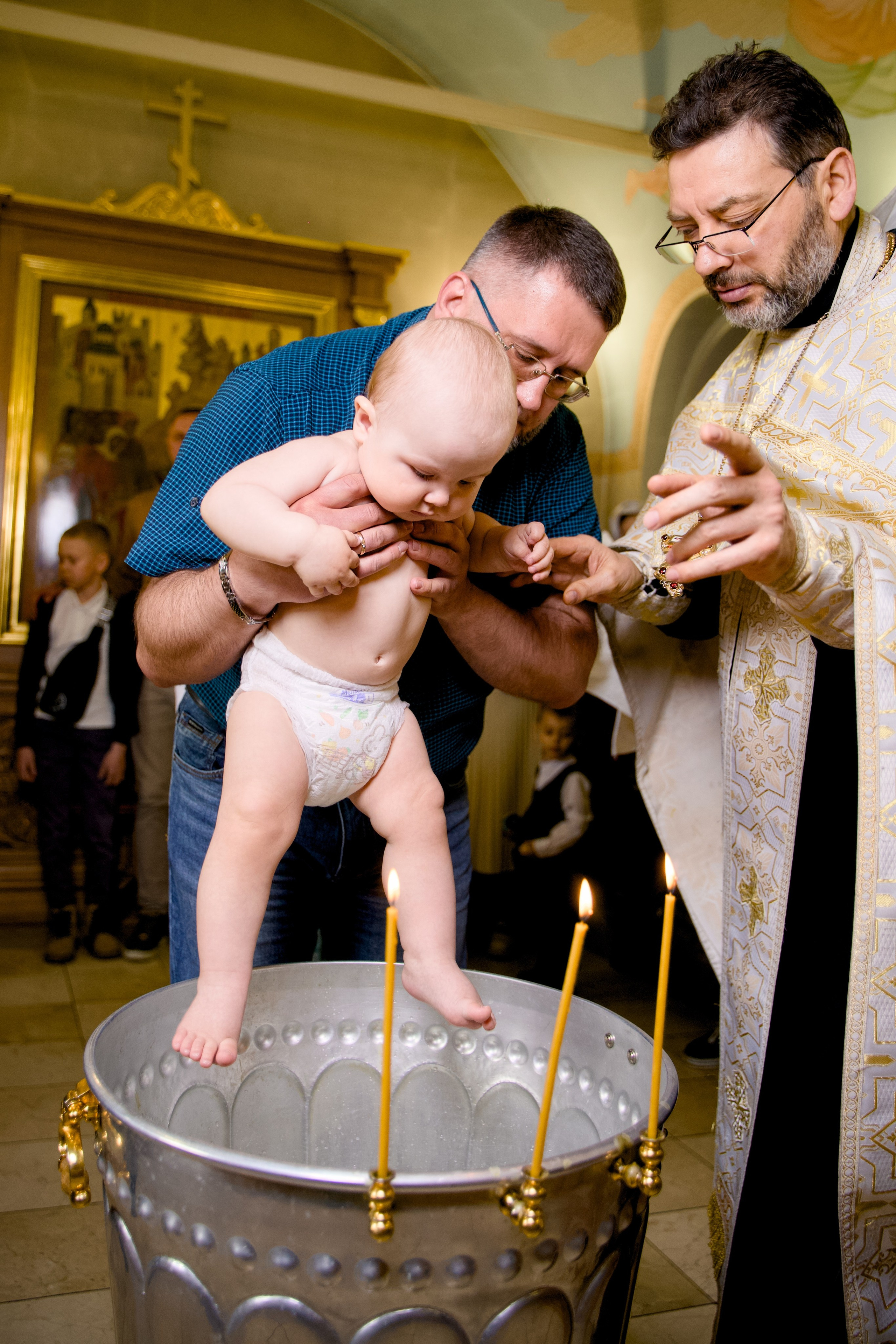 Крещения. Фотограф Богдан Оськин