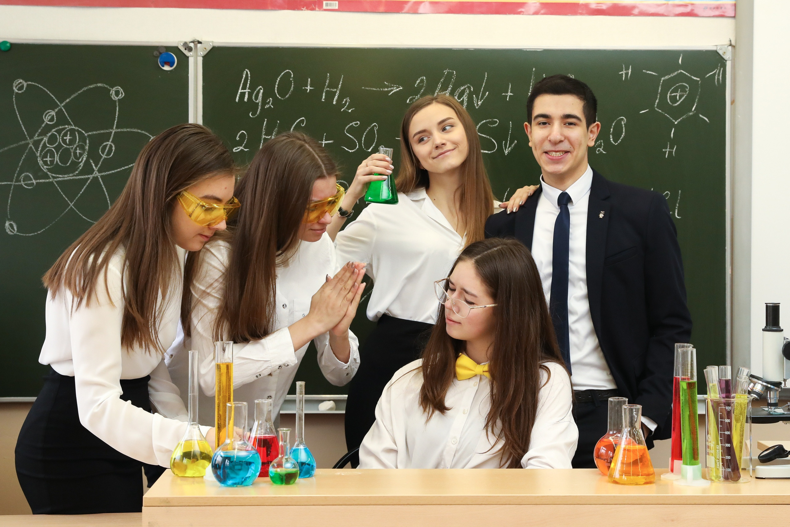 Съемки в школе. Выпускные альбомы Евгении Виноградовой г. Липецк