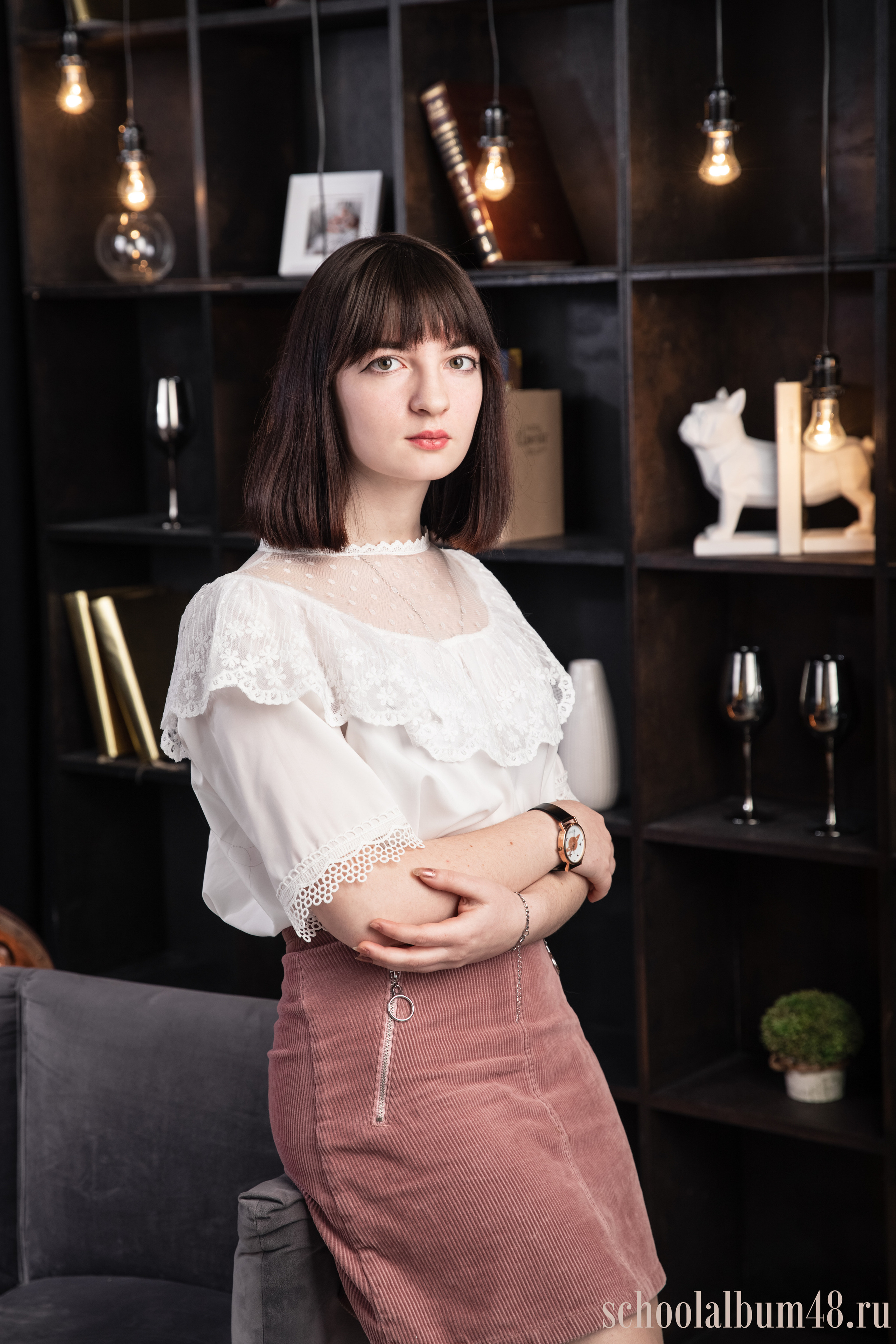 Портретная съемка для 11 класса. Выпускные альбомы Евгении Виноградовой г. Липецк