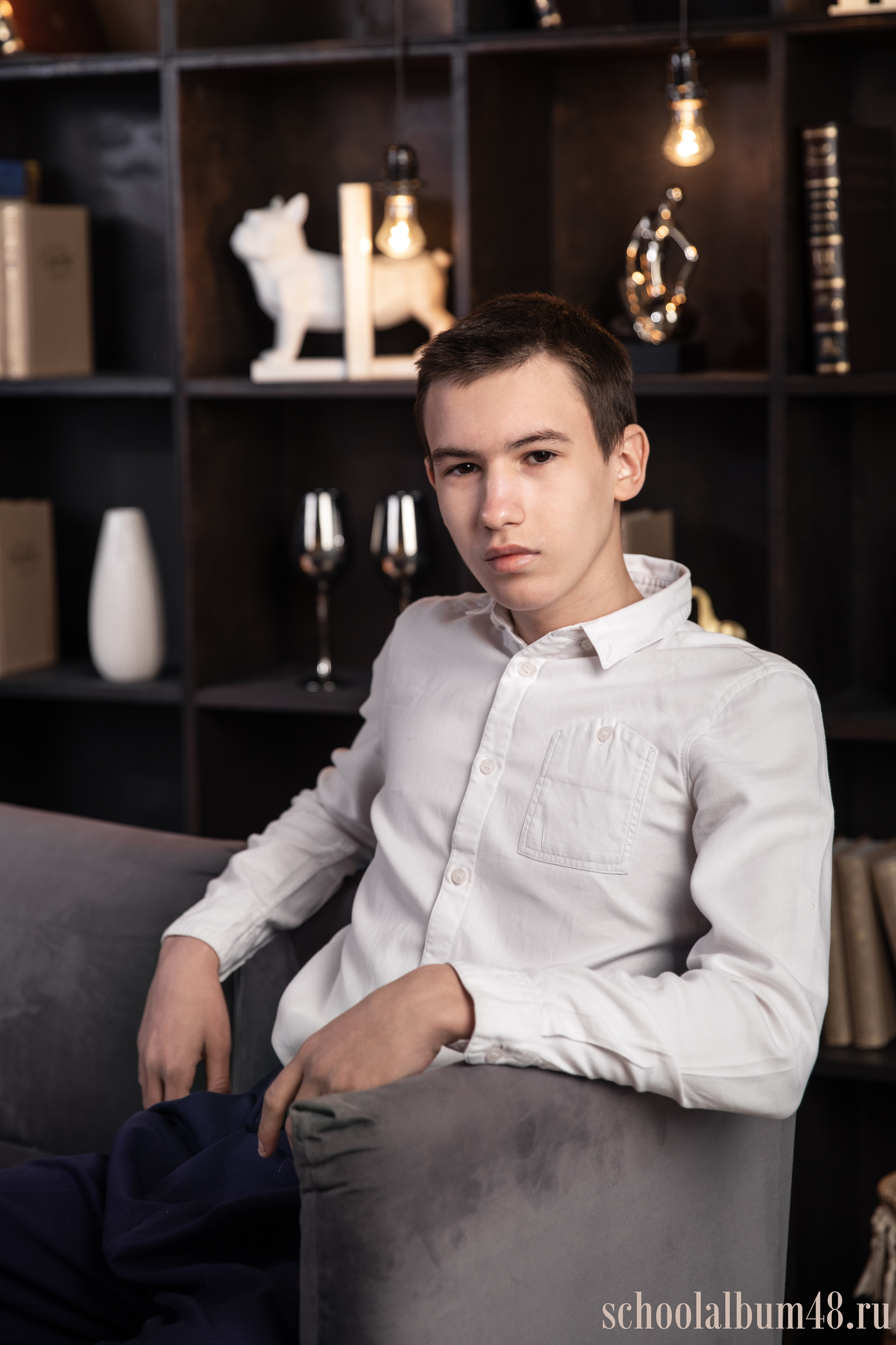 Портретная съемка для 11 класса. Выпускные альбомы Евгении Виноградовой г. Липецк