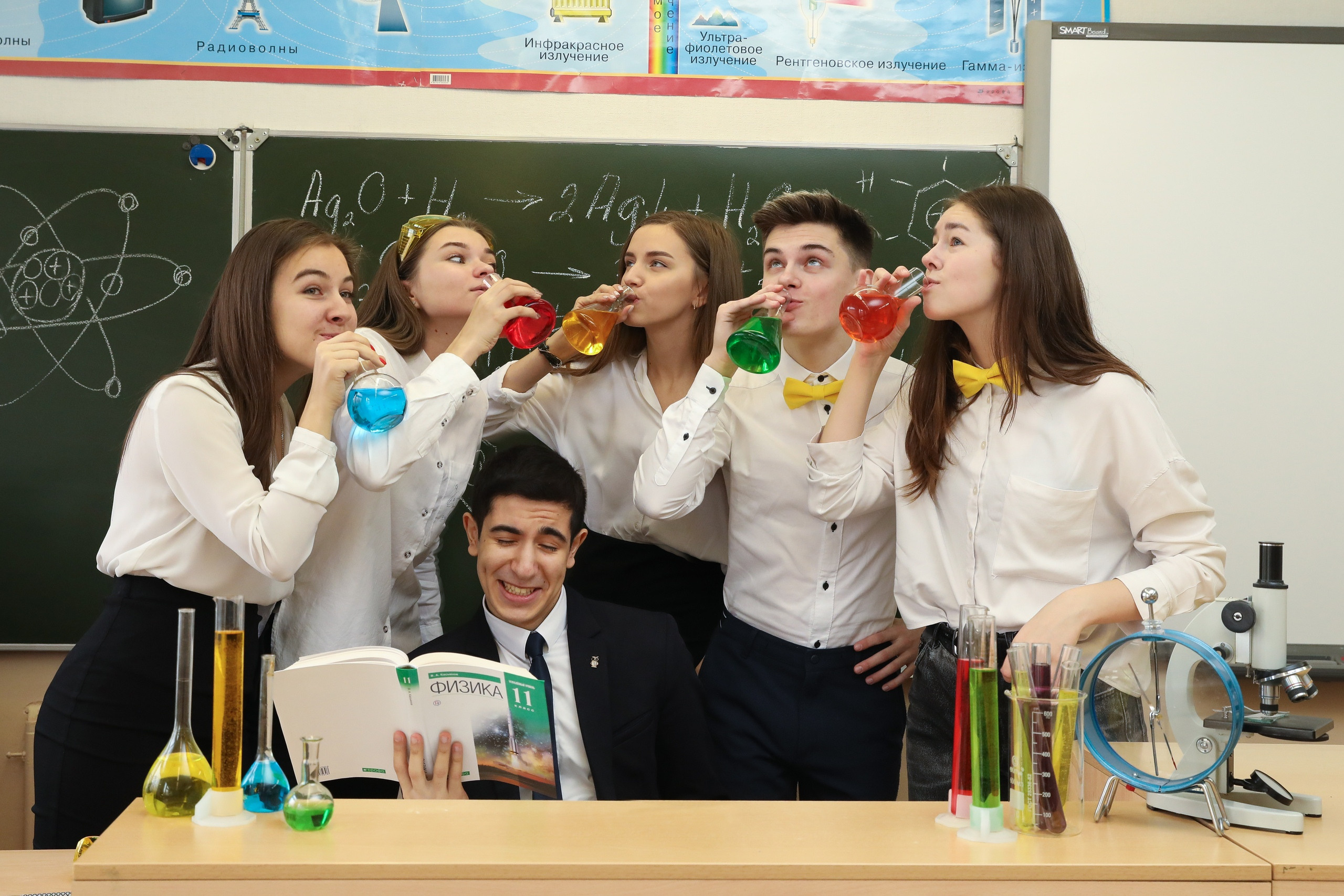 Съемки в школе. Выпускные альбомы Евгении Виноградовой г. Липецк