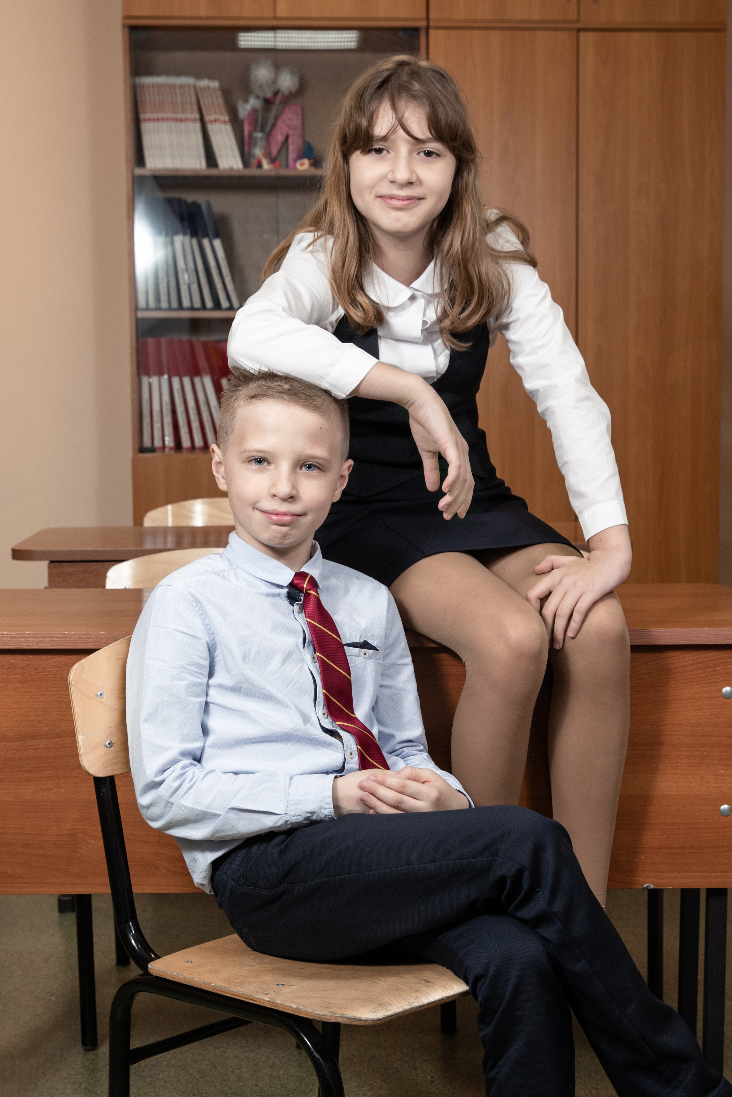 Портреты, начальная школа. Выпускные альбомы Евгении Виноградовой г. Липецк