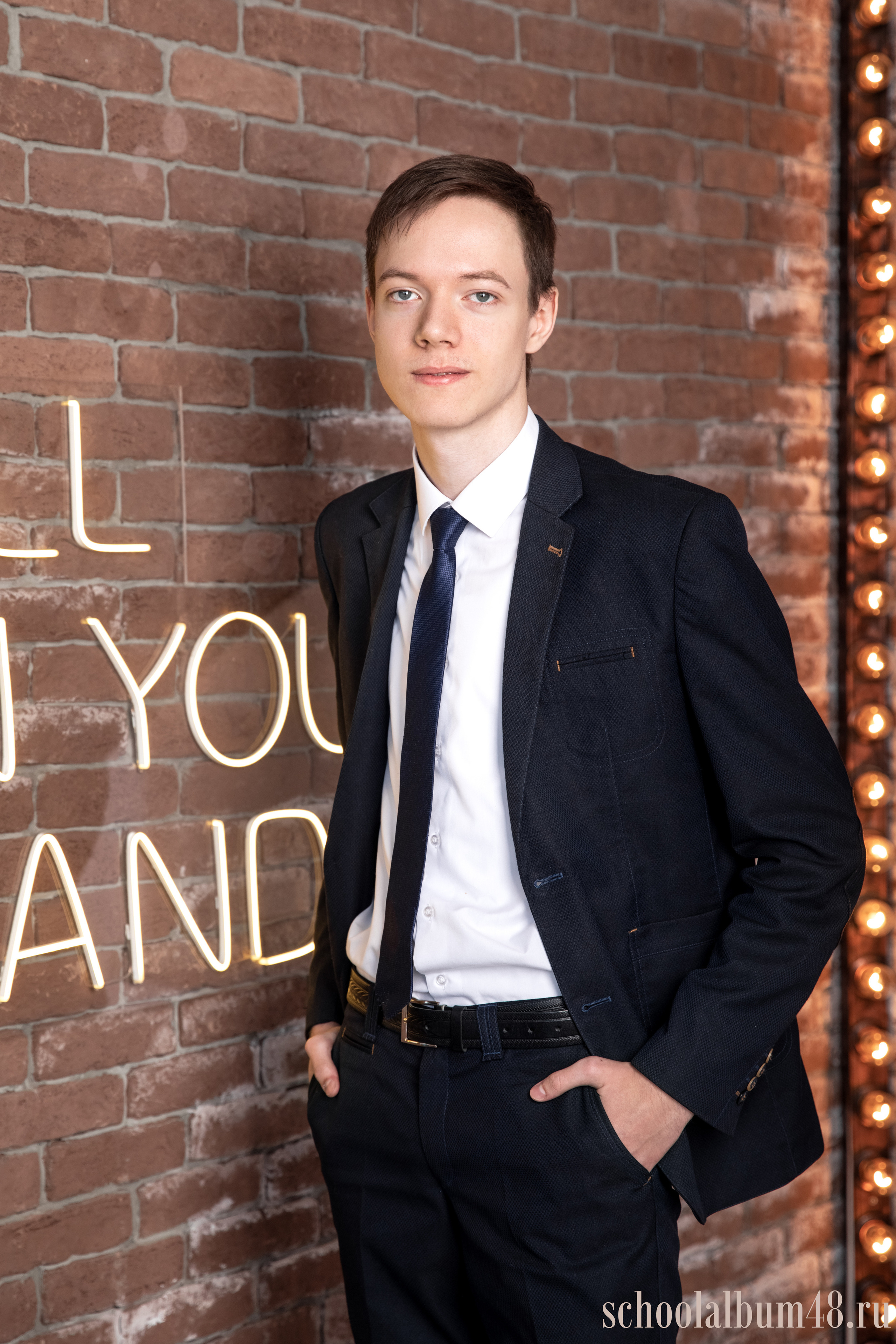 Портретная съемка для 11 класса. Выпускные альбомы Евгении Виноградовой г. Липецк