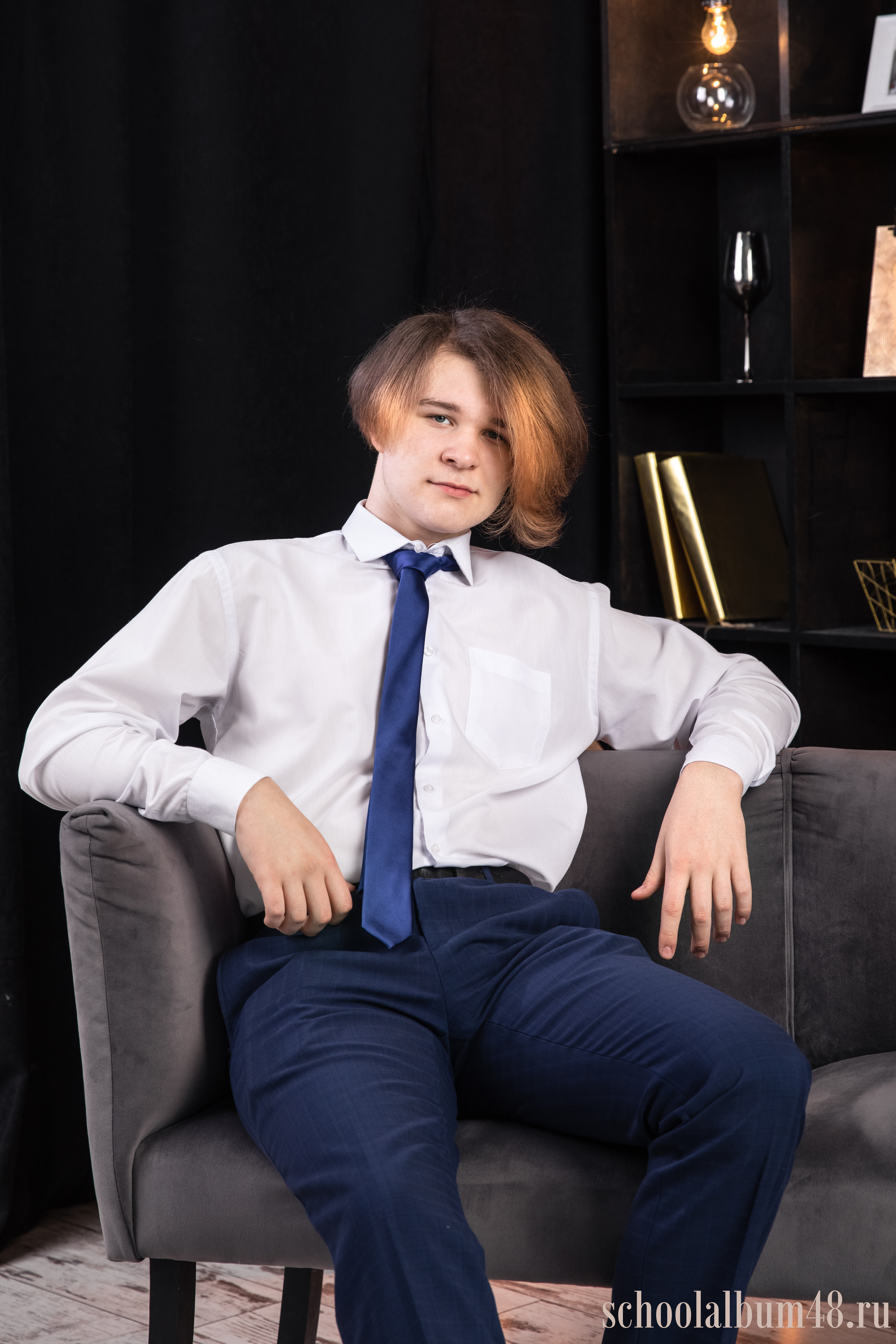 Портретная съемка для 11 класса. Выпускные альбомы Евгении Виноградовой г. Липецк