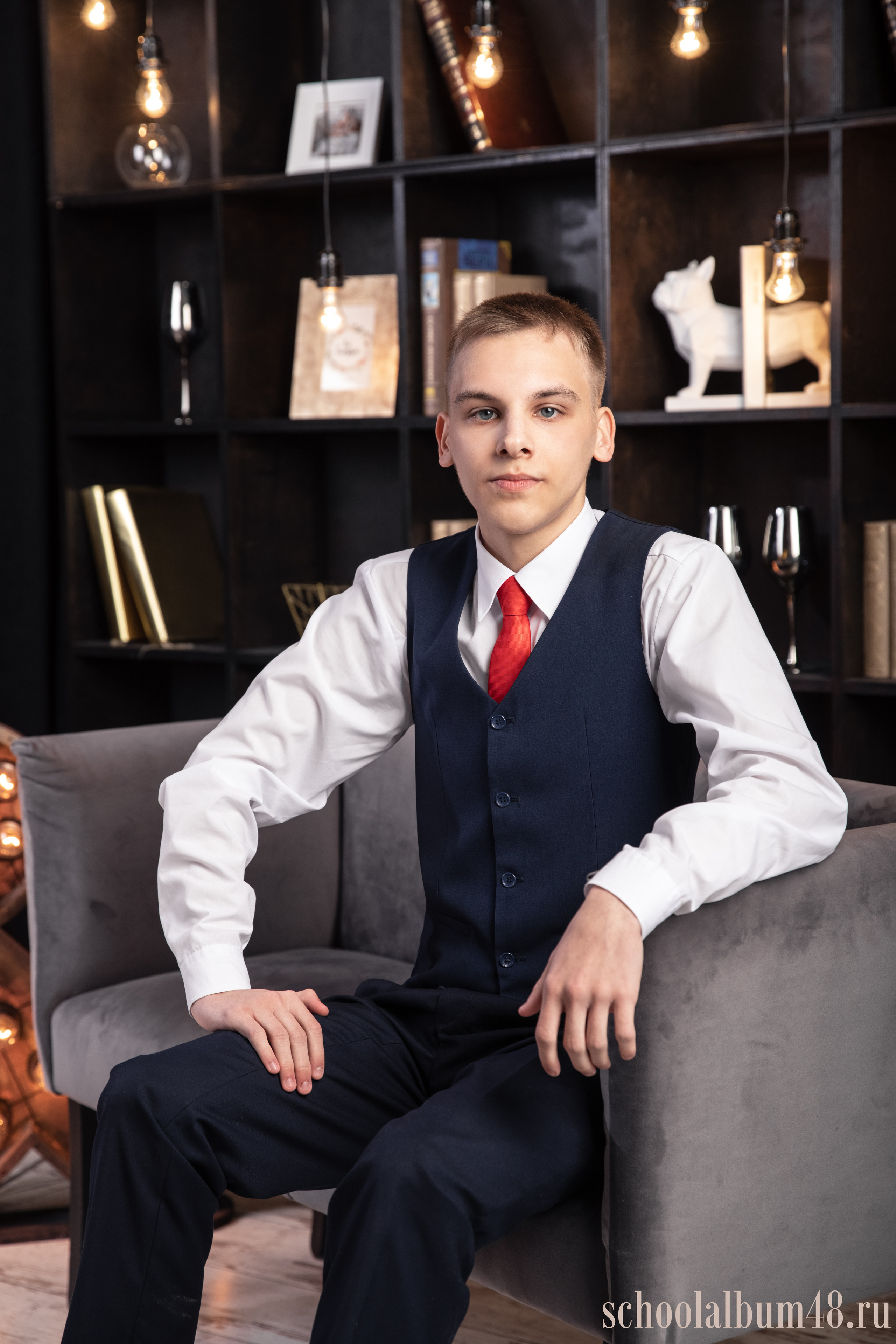 Портретная съемка для 11 класса. Выпускные альбомы Евгении Виноградовой г. Липецк