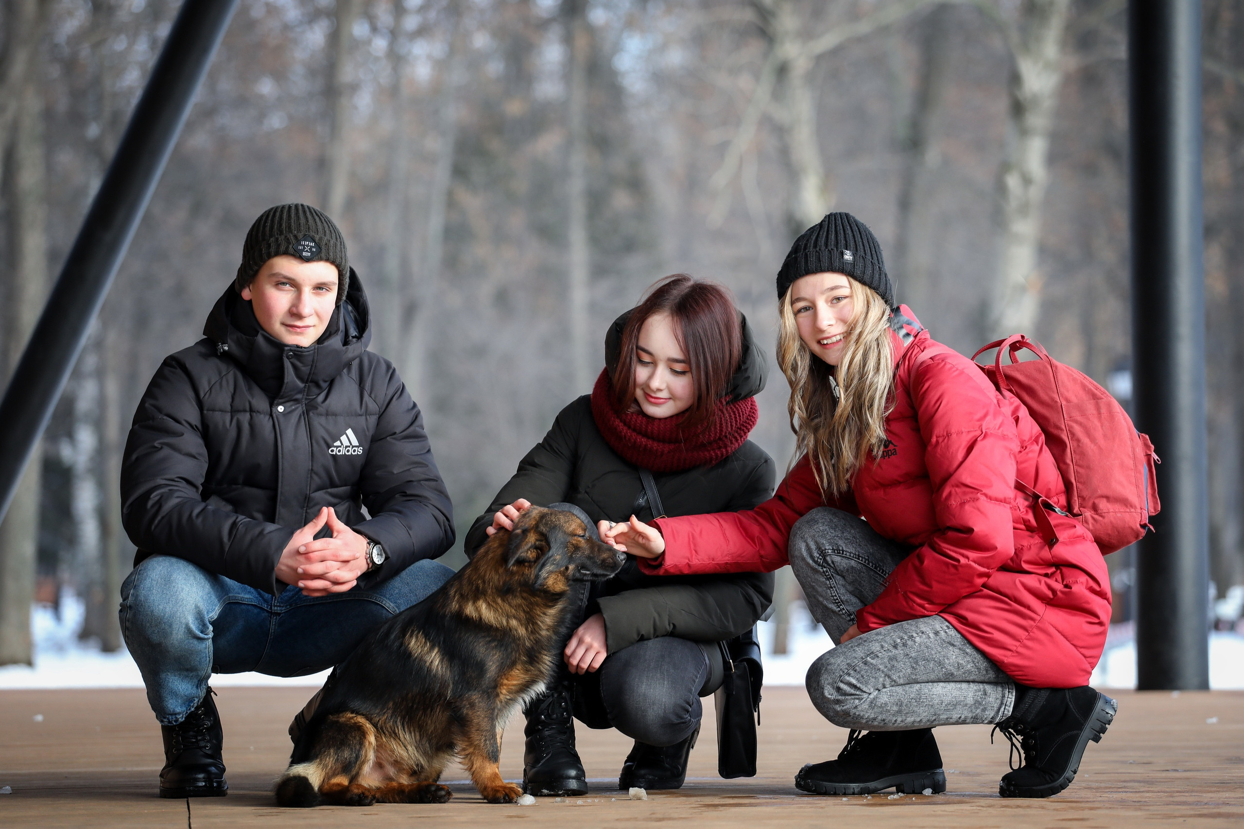 Съемки на улице. Выпускные альбомы Евгении Виноградовой г. Липецк