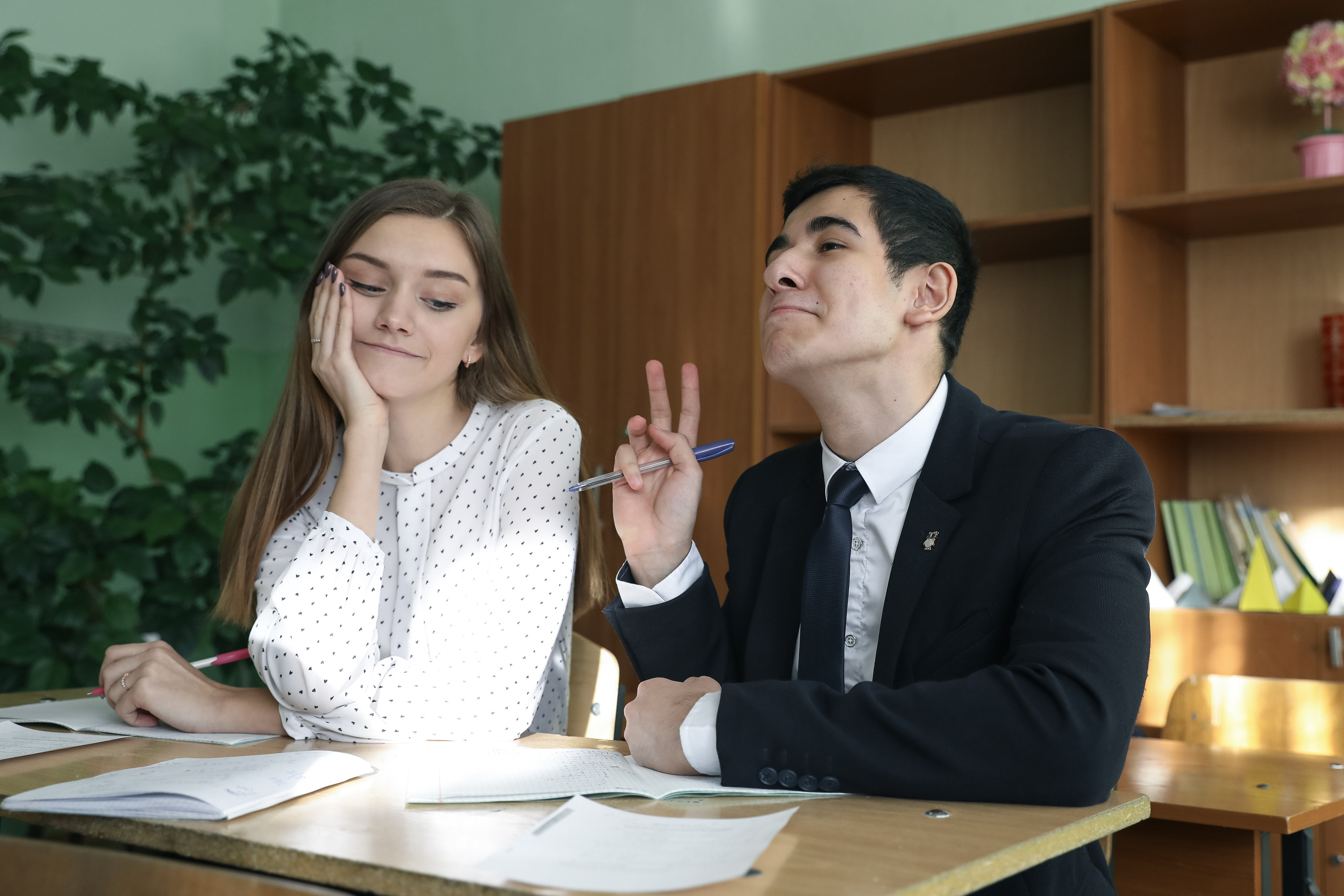 Съемки в школе. Выпускные альбомы Евгении Виноградовой г. Липецк