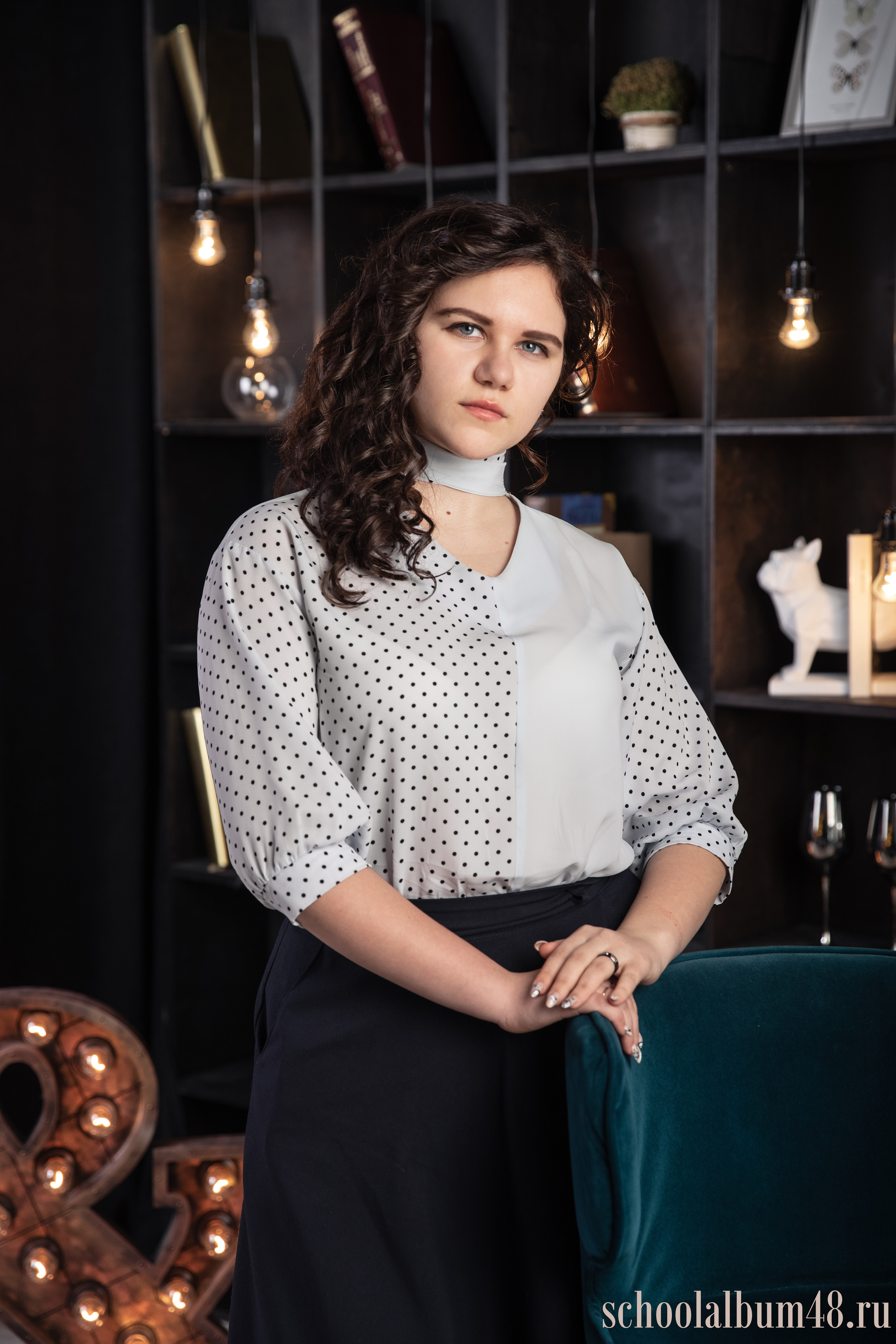 Портретная съемка для 11 класса. Выпускные альбомы Евгении Виноградовой г. Липецк