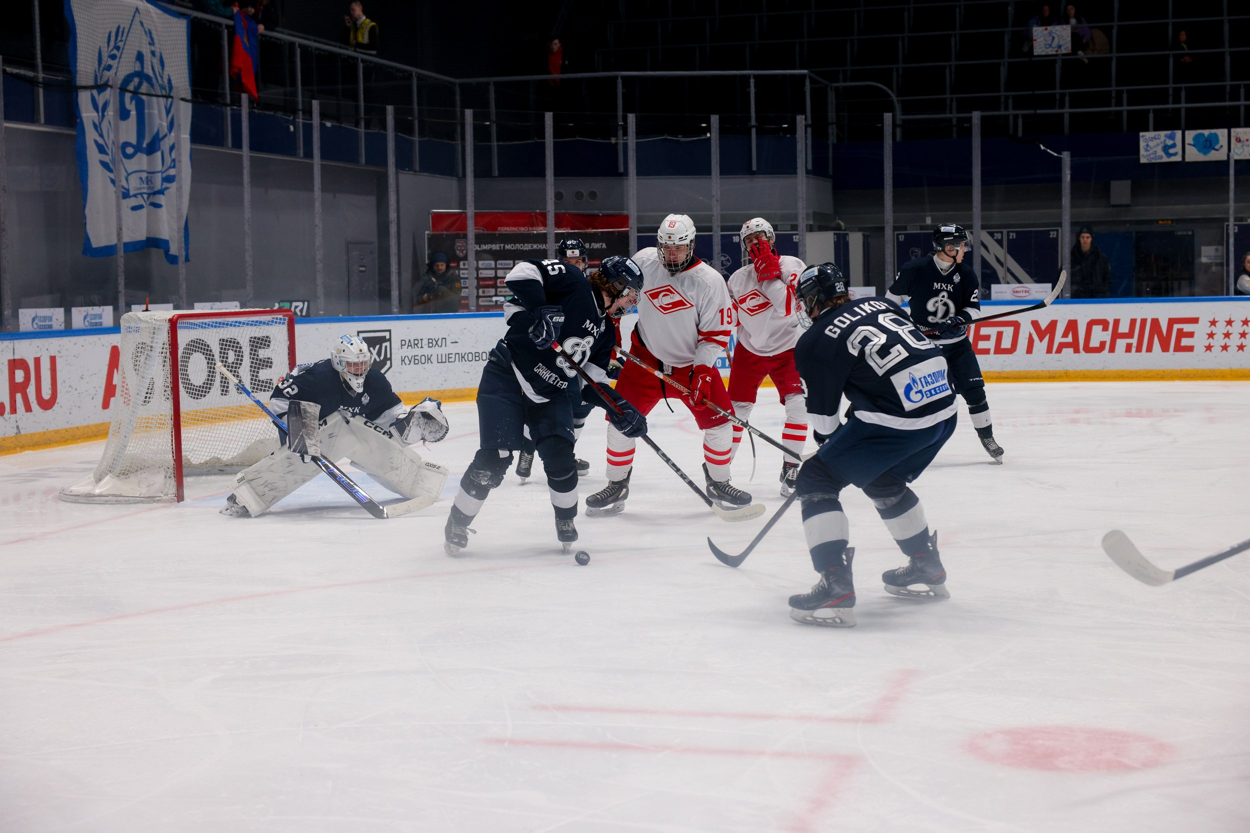 МХК Динамо — МХК Спартак. Фотограф Александр Заломаев
