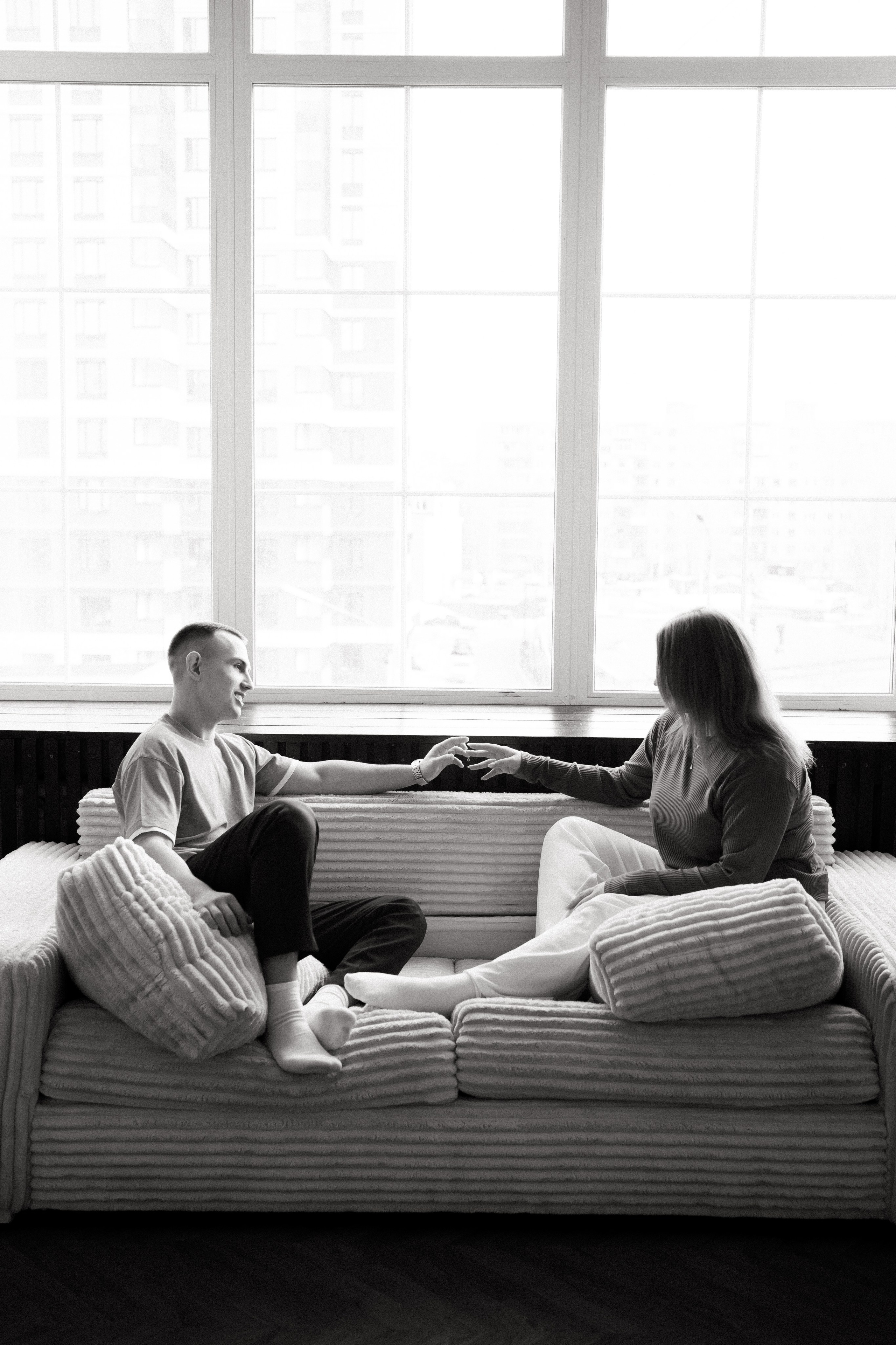 Парная фотосессия в студии в Архангельске. Портретный и свадебный фотограф в Архангельске Елизавета Стрекаловская