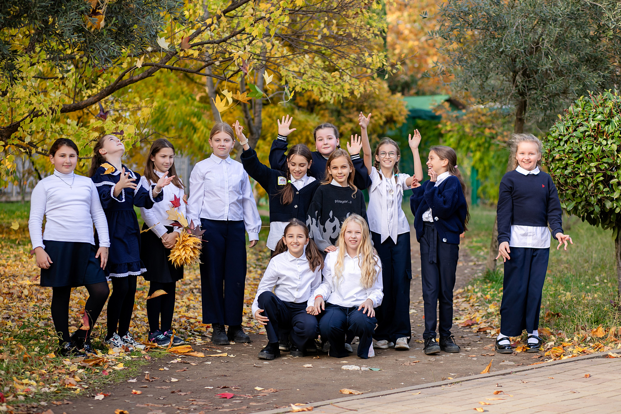 Фотосессия в 49 школе 4 класс. Семейный и детский фотограф Марина Баладьян Сочи / Краснодар / Москва