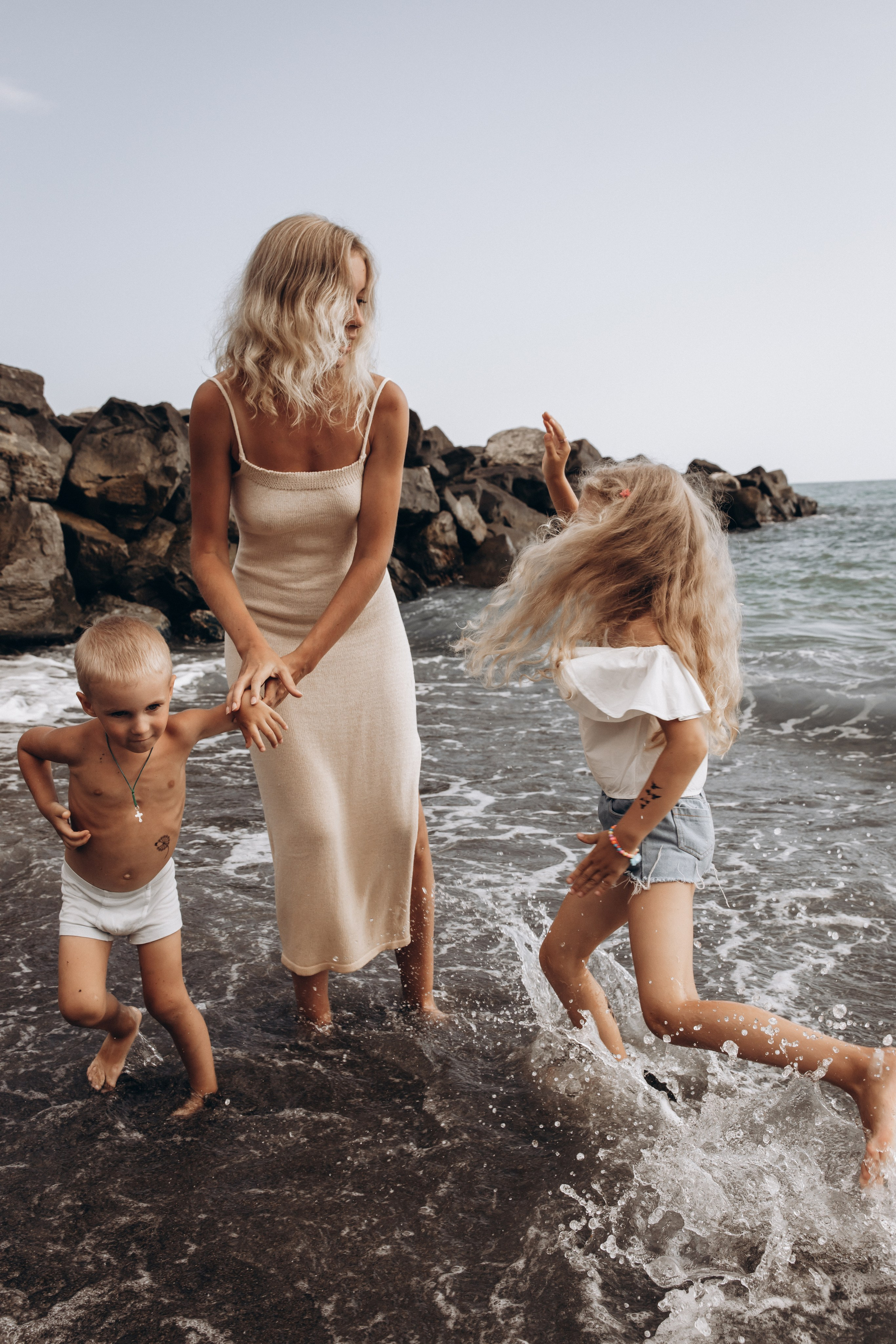 Юля, Ева, Рома. Семейный фотограф в Сочи Анна Мальцева