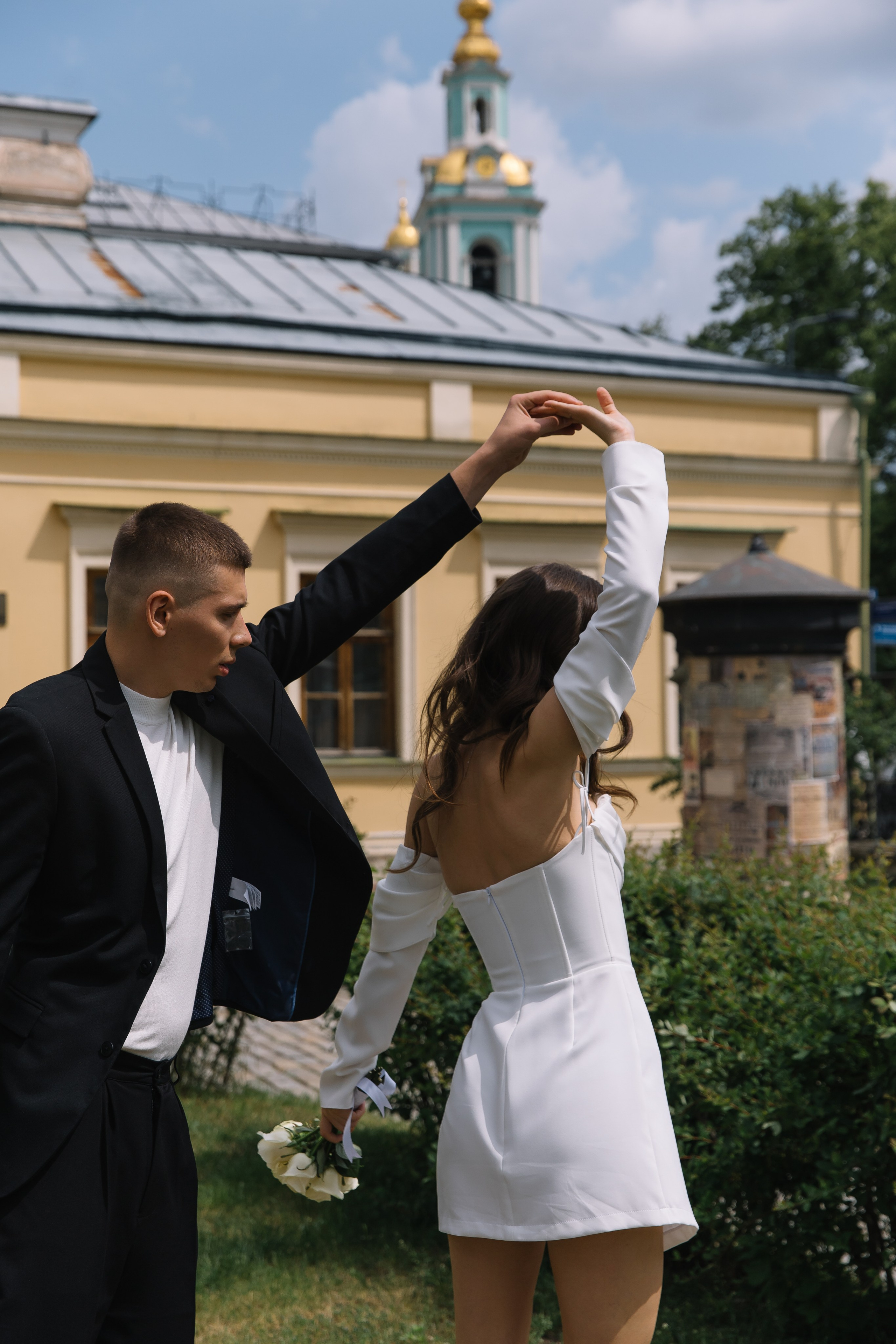 Даниил и Анастасия. Свадебная фотосессия в Библиотеке-читальне им. А. С. Пушкина. Фотограф и видеограф Анна Домашенко