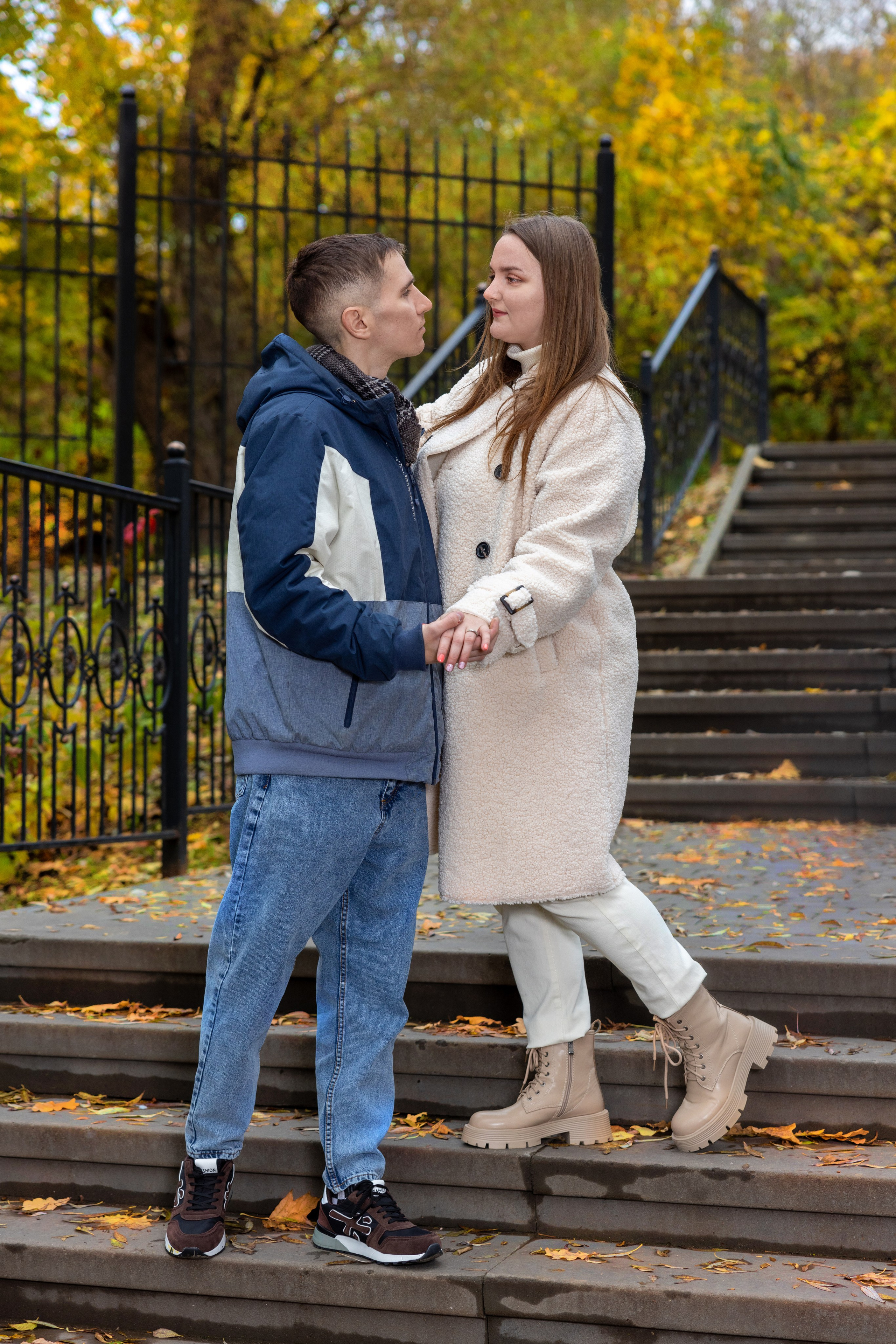 Лав стори для Надежды, победительницы осеннего конкурса в ВК. Фотограф в Туле Крупский АнДРей. Фотостудия «КАДР71» в Туле