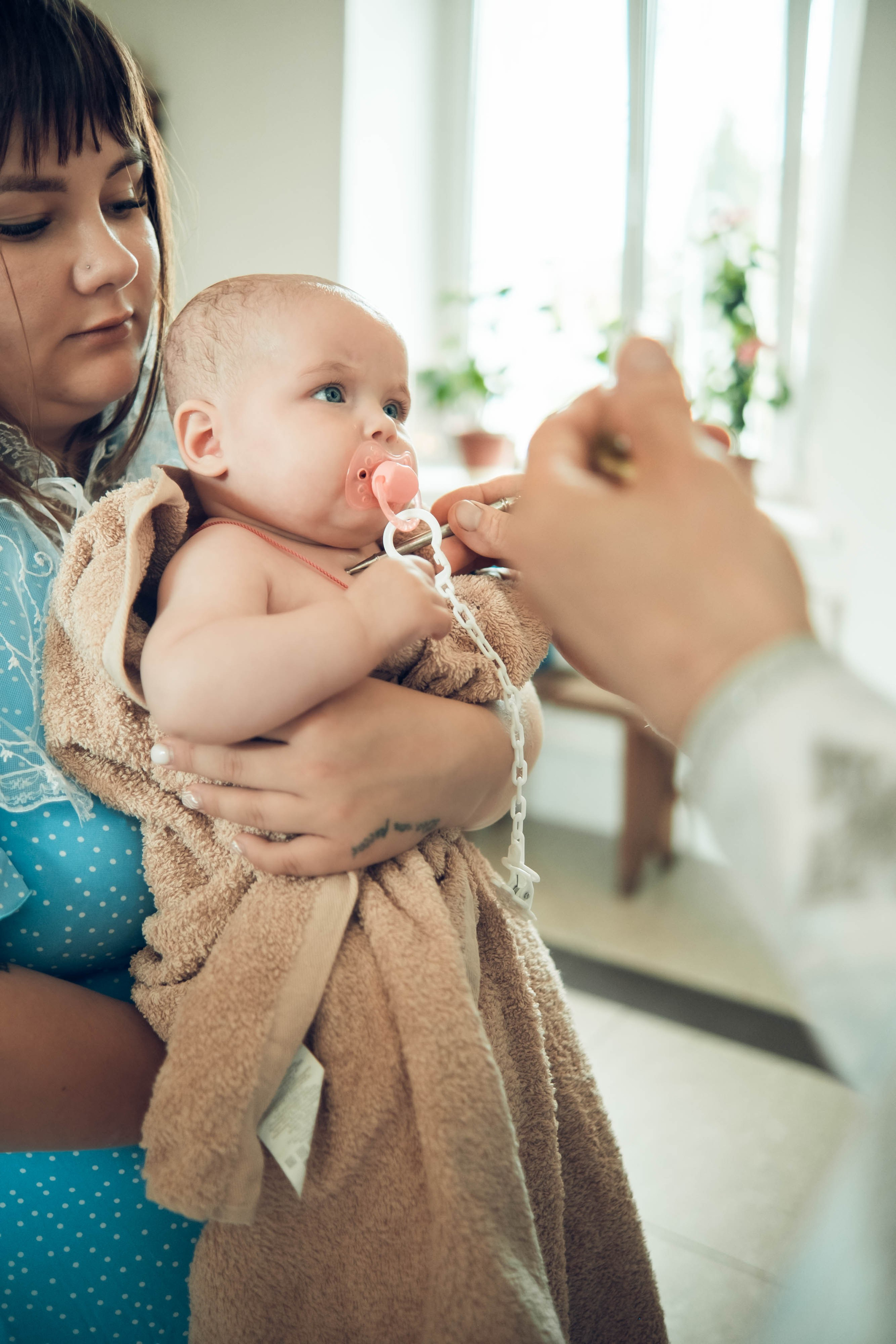 Крещение Ксении. Семейная фото и видеосъёмка. Брянск