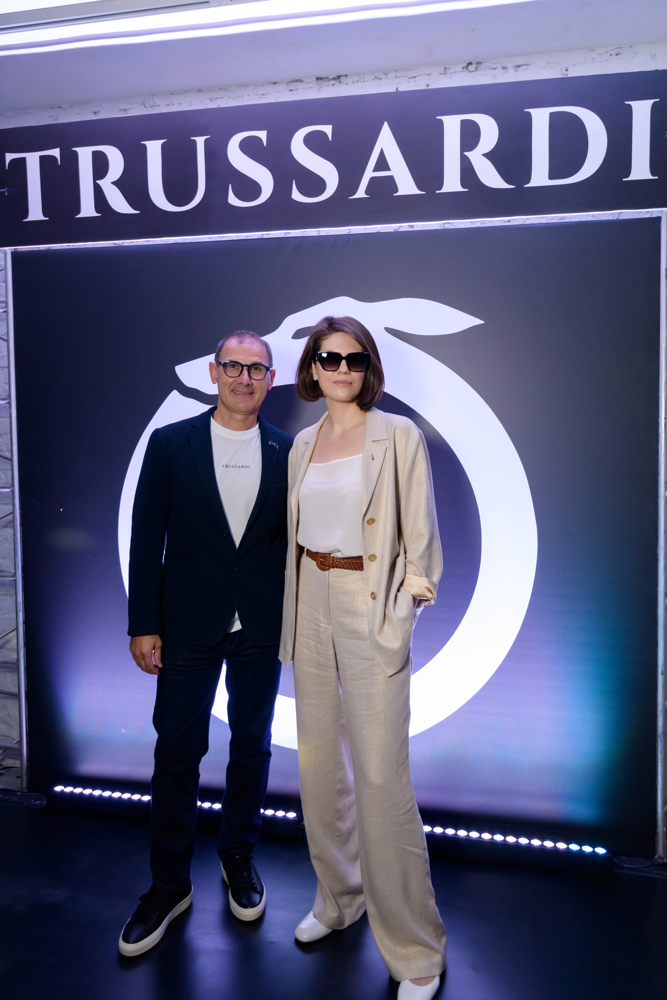 Показ Trussardi. Репортажный фотограф Сергей Дроздов