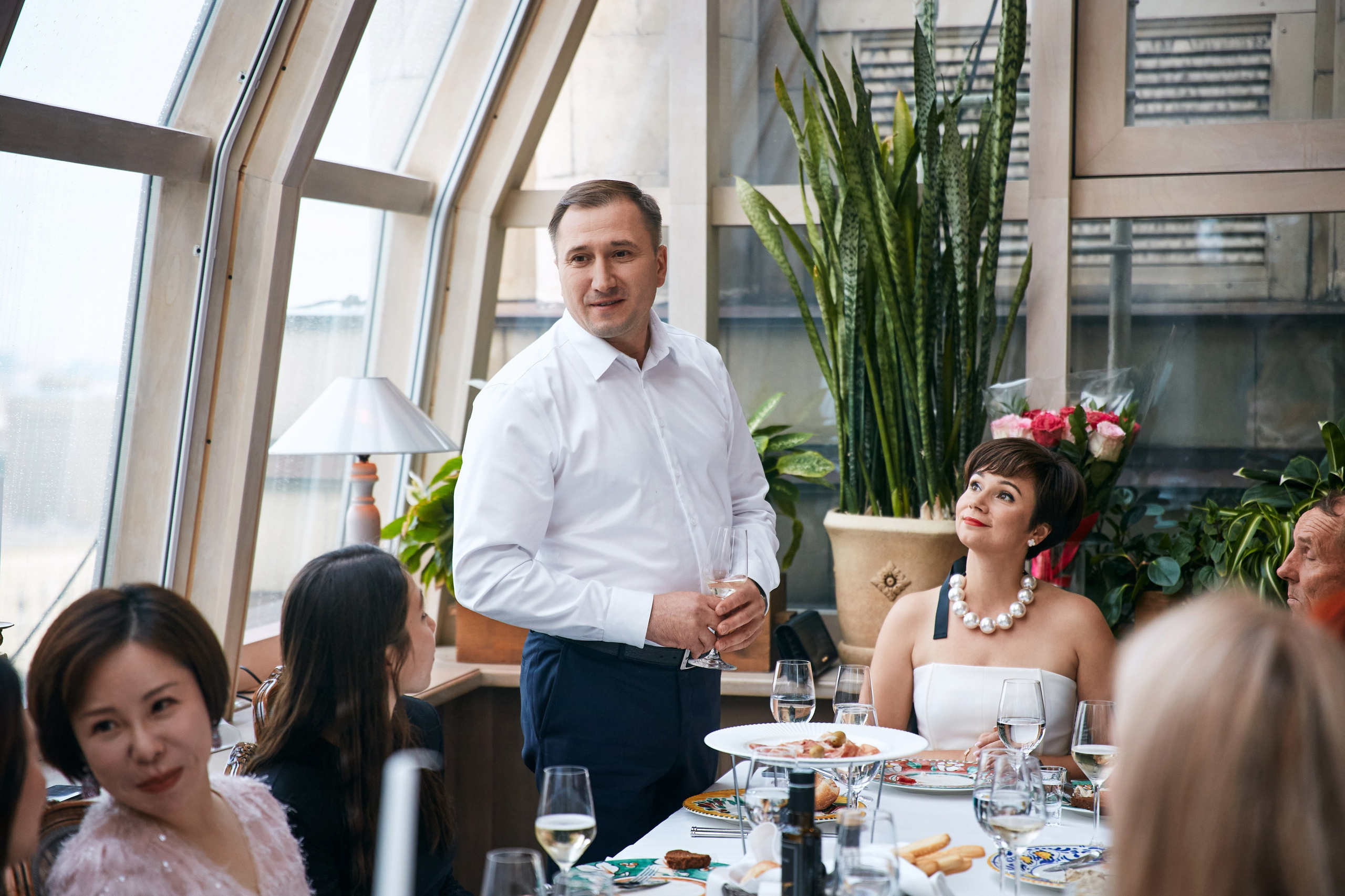 День рождения Веры в Buono, гостиница Украина. Татьяна Фомичева. Репортажный и светский фотограф в Москве