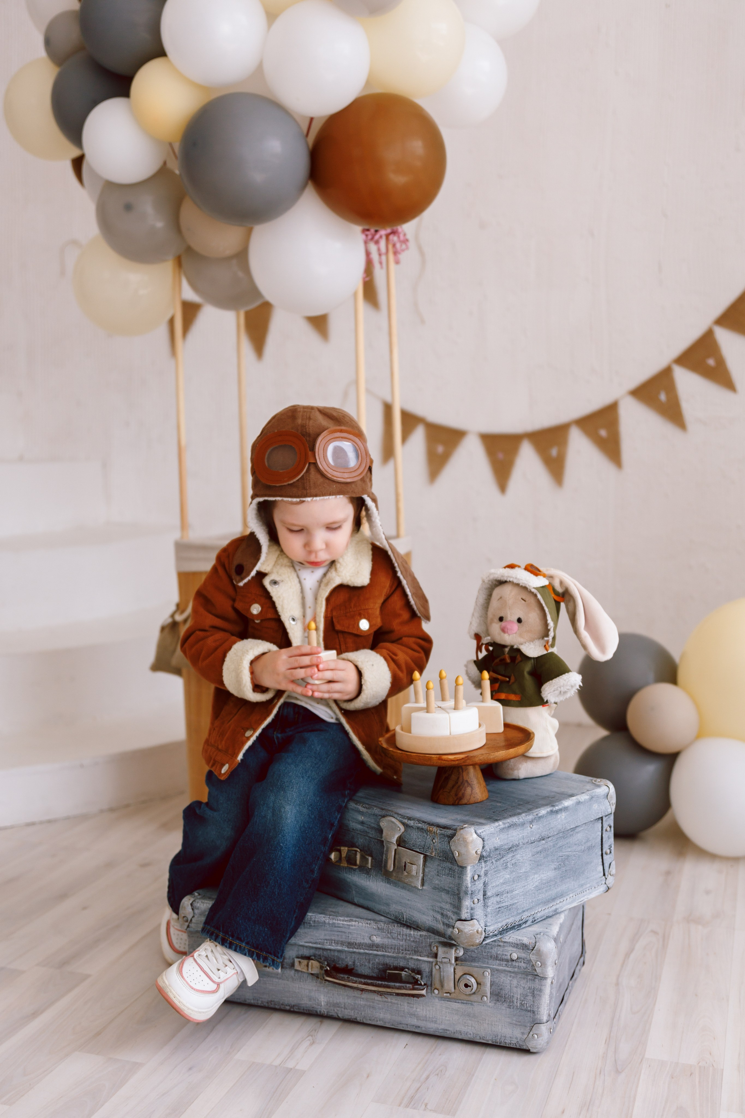 Фотодень «на воздушном шаре». Фотограф новорожденных Тверь Диана Муляева