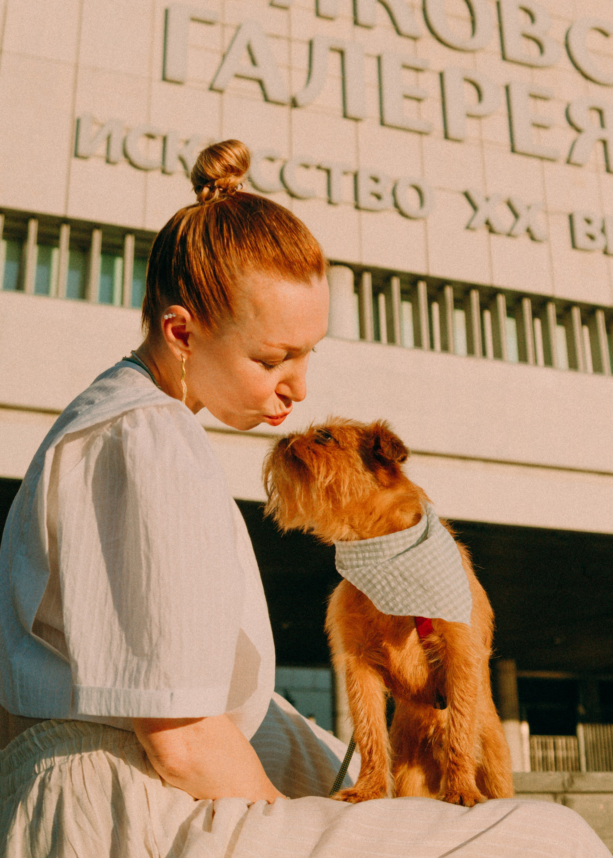 Лена и Альфи. Фотограф-анималист Ксения Воробьева, Москва