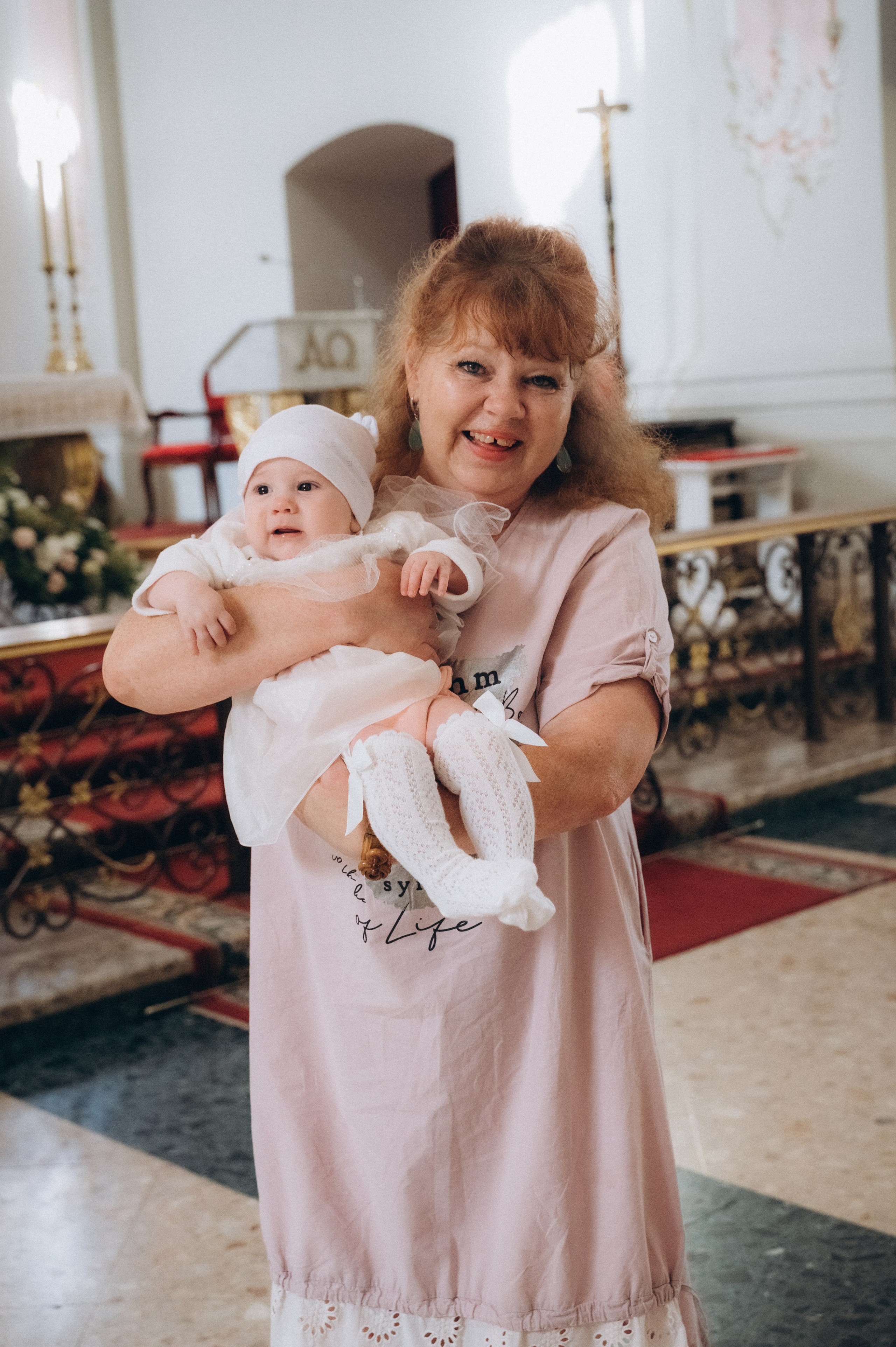 Крещение Василисы Архикафедральный костел Имени Пресвятой Девы Марии. Семейный фотограф в Минске Дарья Дреко