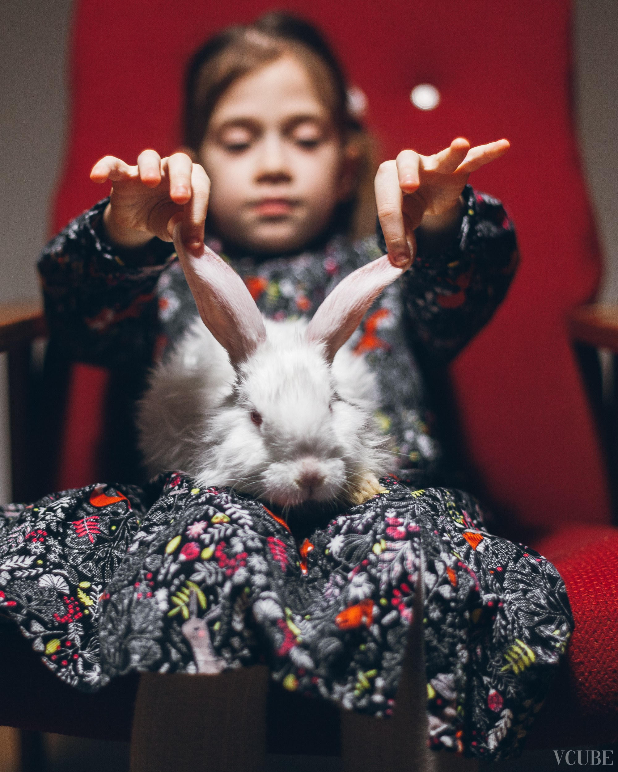 Съемка дочки в студии. Фотограф Денис Денисов