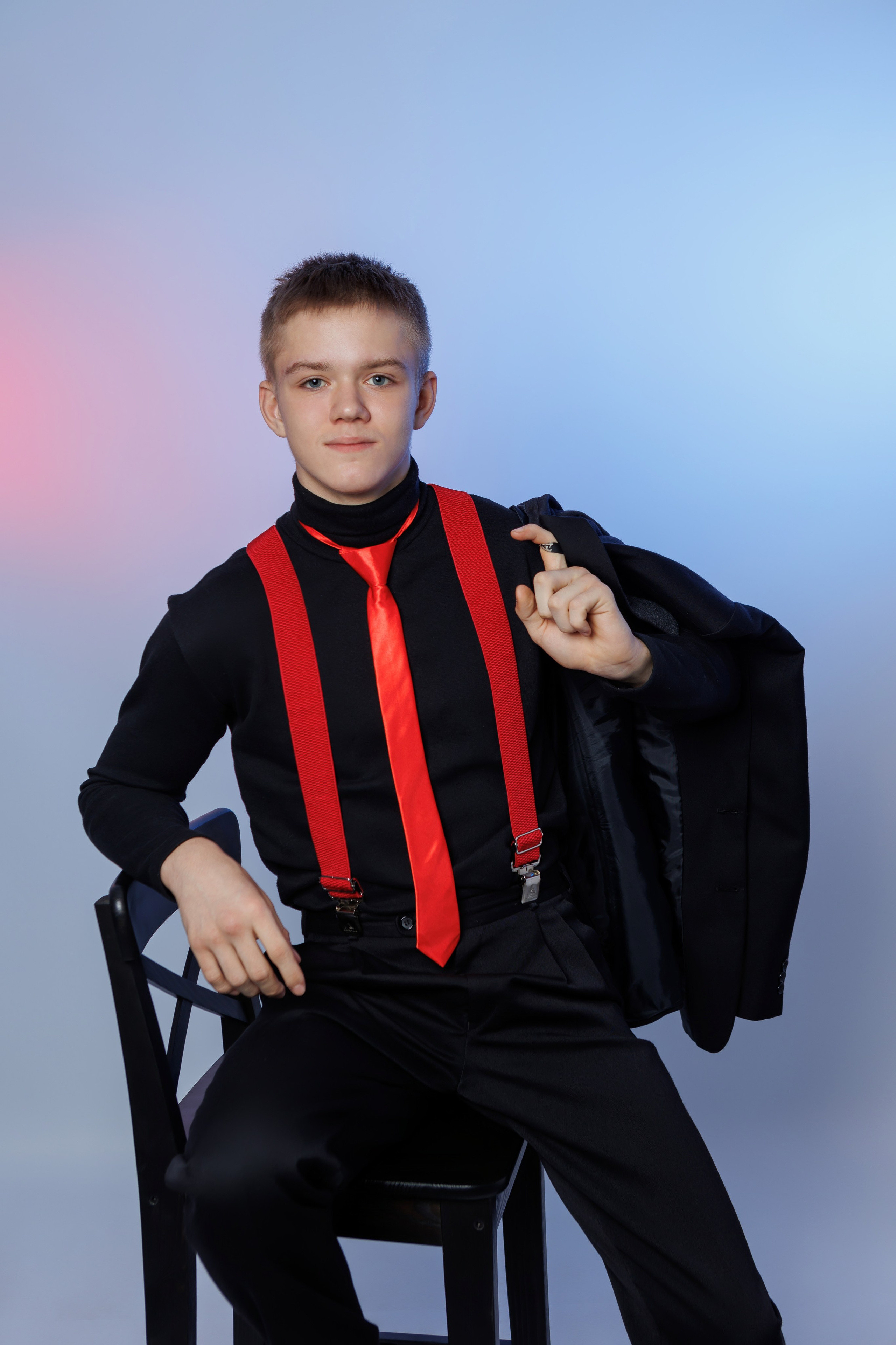 Портреты в студии. Выпускные альбомы в Луге/Школьные съёмки